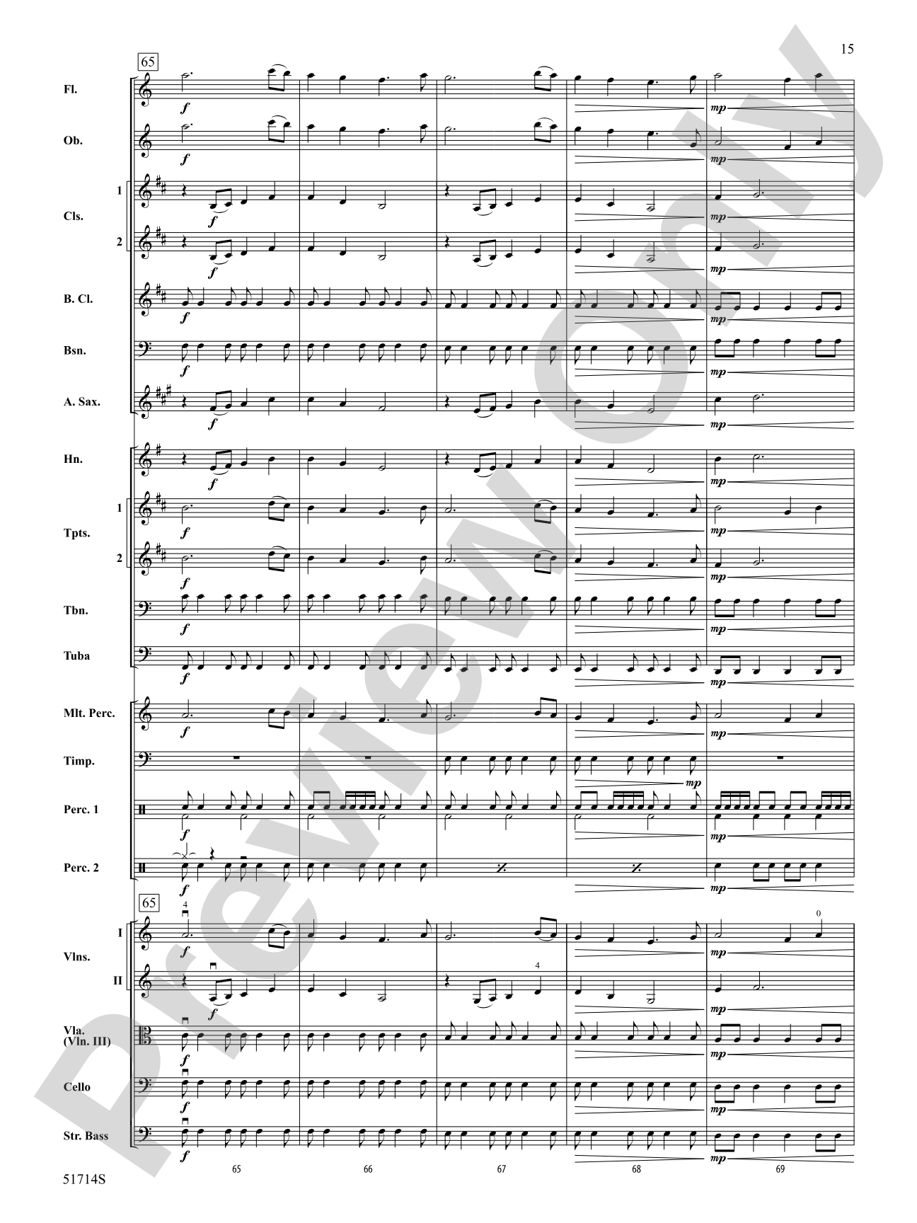 Dauntless Heroes: Full Orchestra Conductor Score & Parts