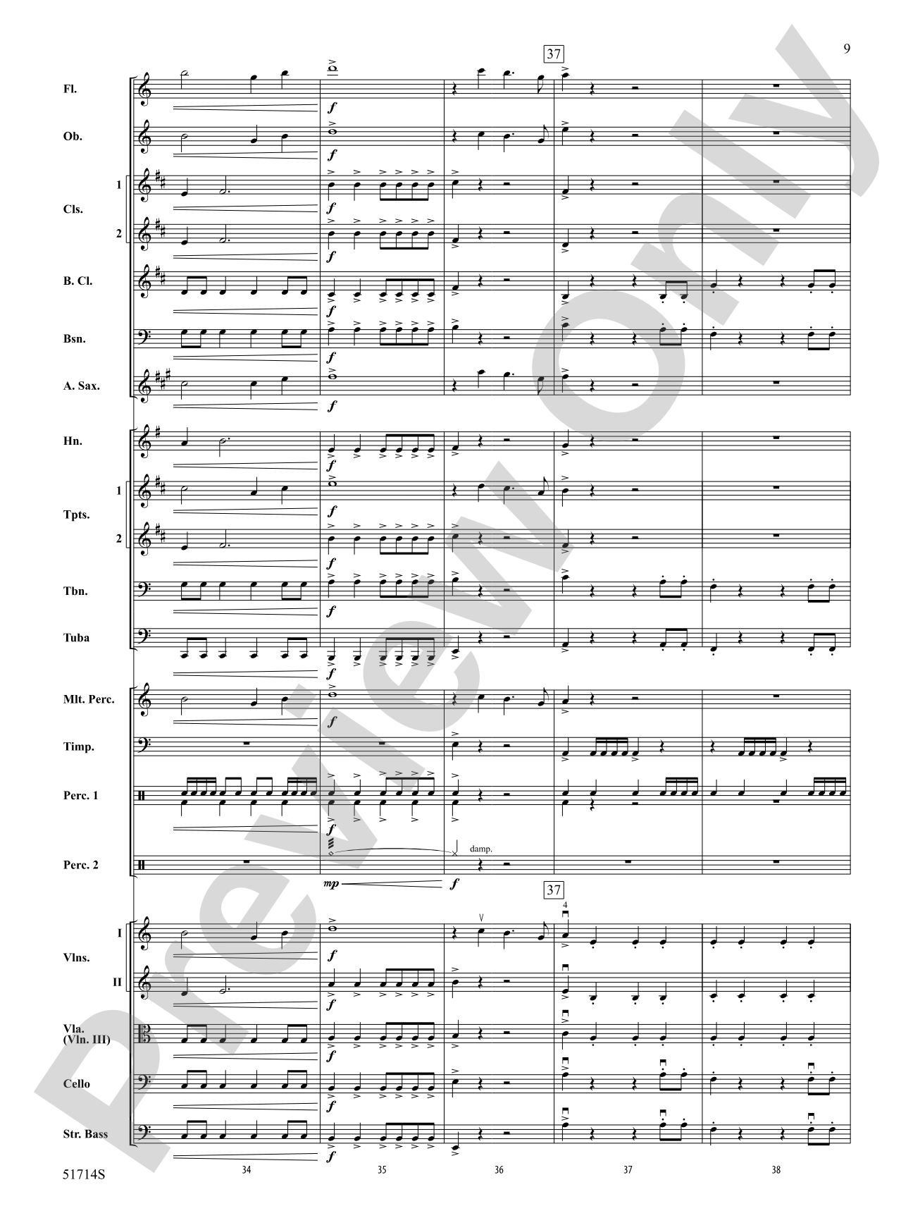 Dauntless Heroes: Full Orchestra Conductor Score & Parts