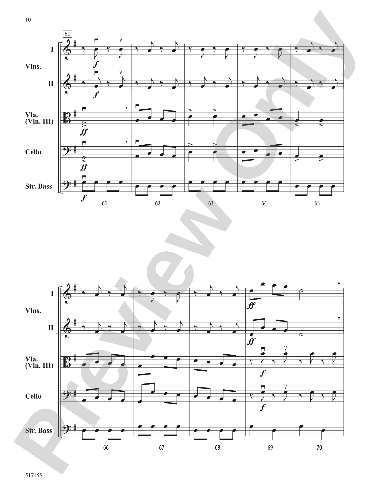 Jingle with the Classics: String Orchestra Conductor Score & Parts