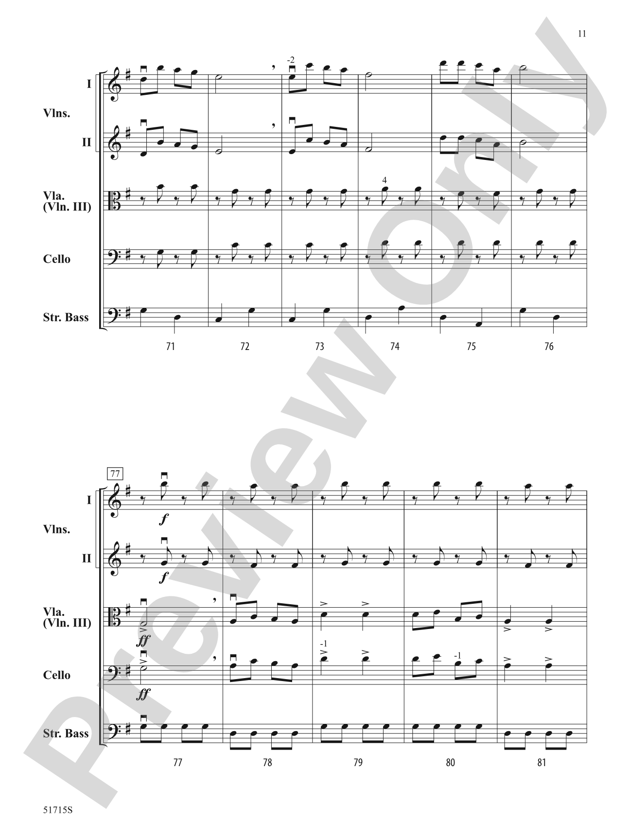 Jingle with the Classics: String Orchestra Conductor Score & Parts