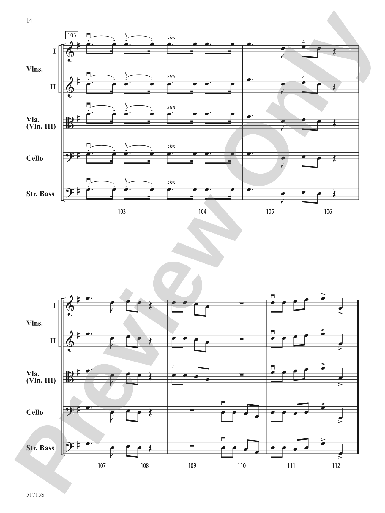 Jingle with the Classics: String Orchestra Conductor Score & Parts