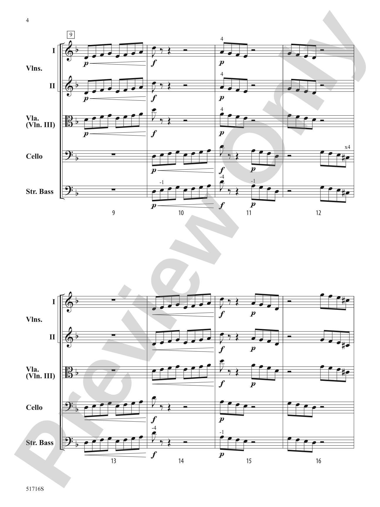 Dance of the Imps: String Orchestra Conductor Score & Parts