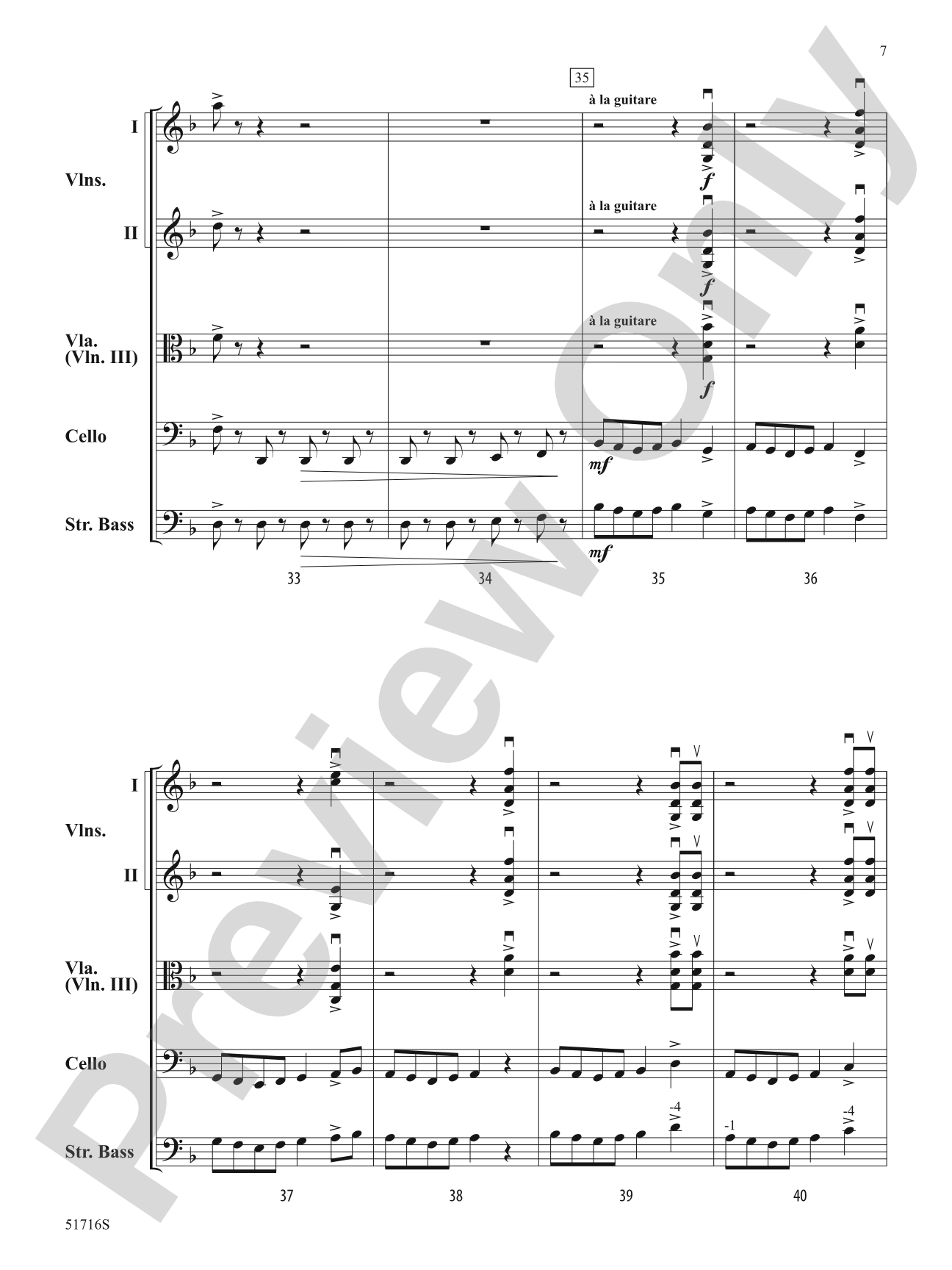 Dance of the Imps: String Orchestra Conductor Score & Parts