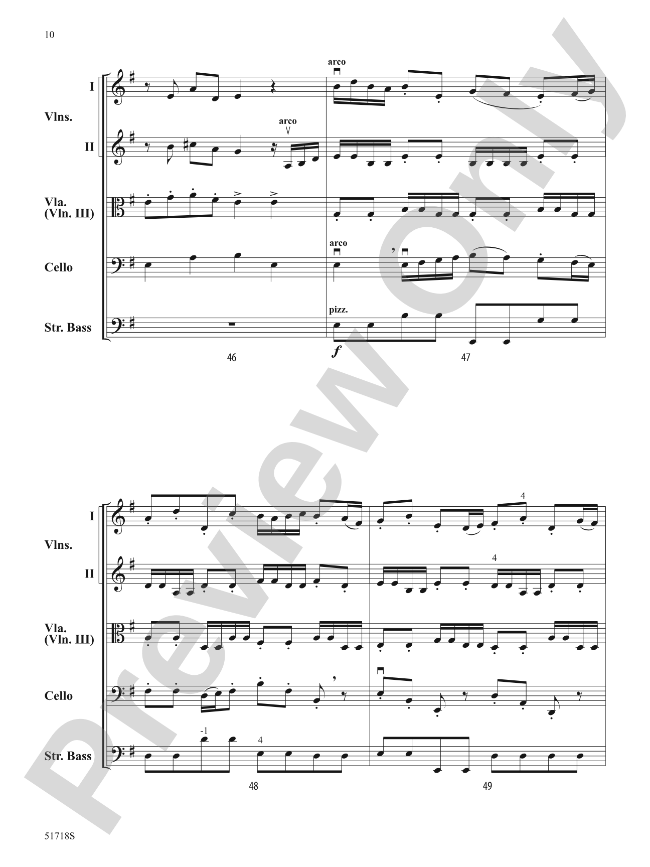 The Marauder's Tale: String Orchestra Conductor Score & Parts
