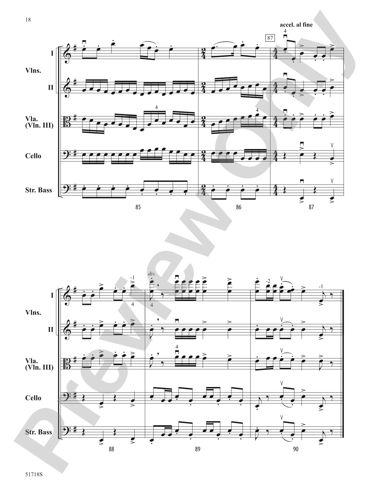 The Marauder's Tale: String Orchestra Conductor Score & Parts