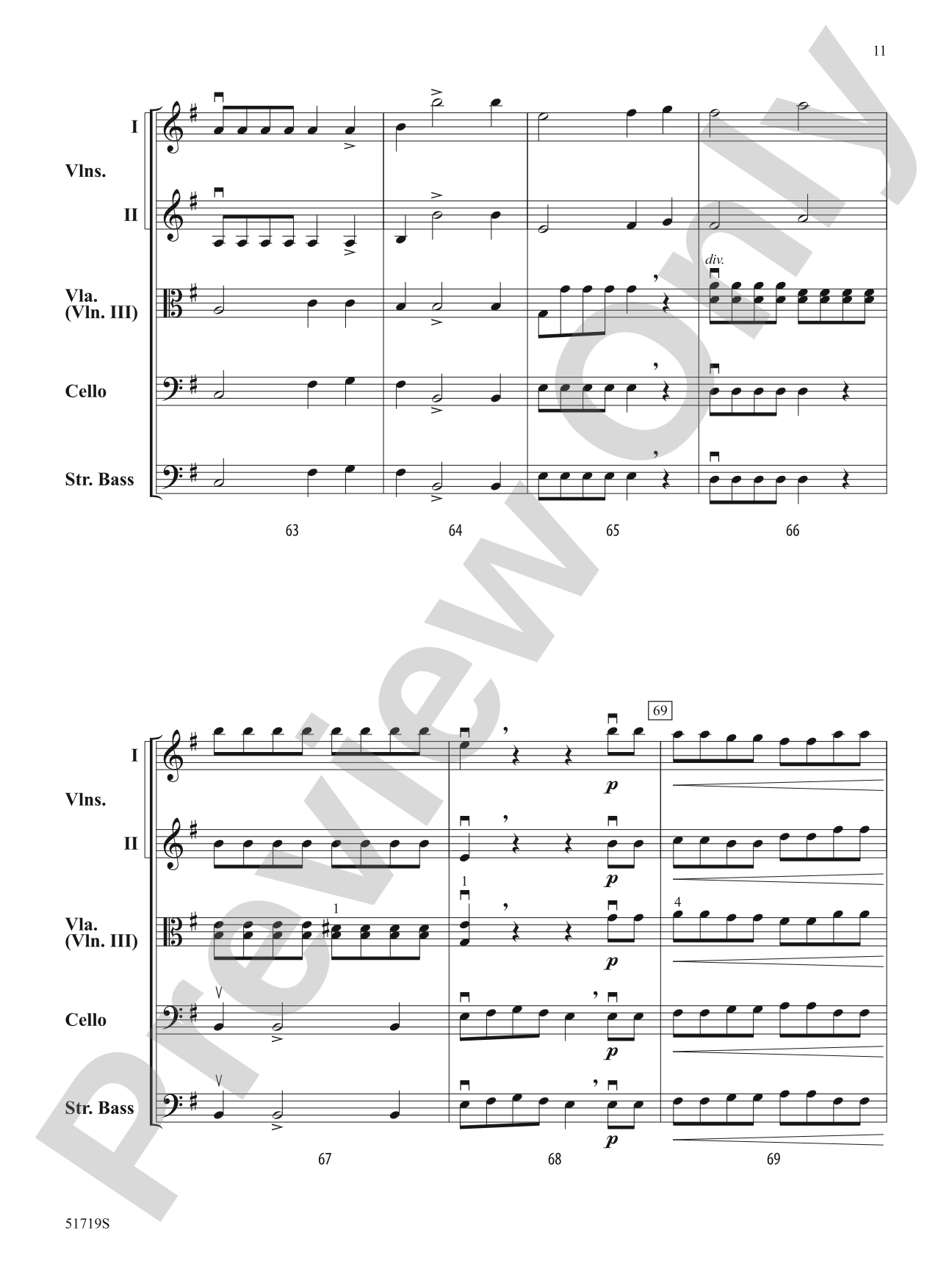 Fury of the Strings: String Orchestra Conductor Score & Parts