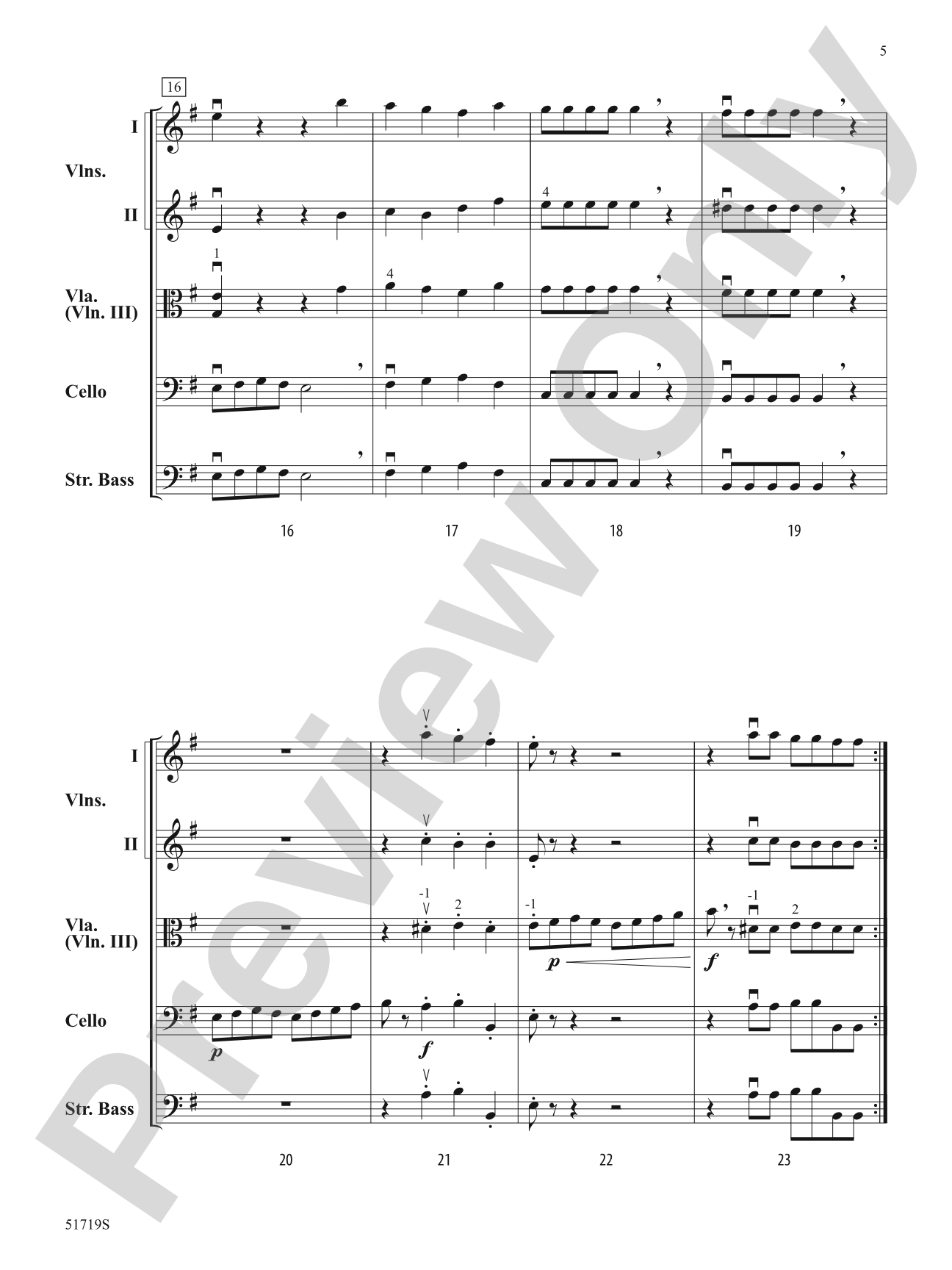 Fury of the Strings: String Orchestra Conductor Score & Parts