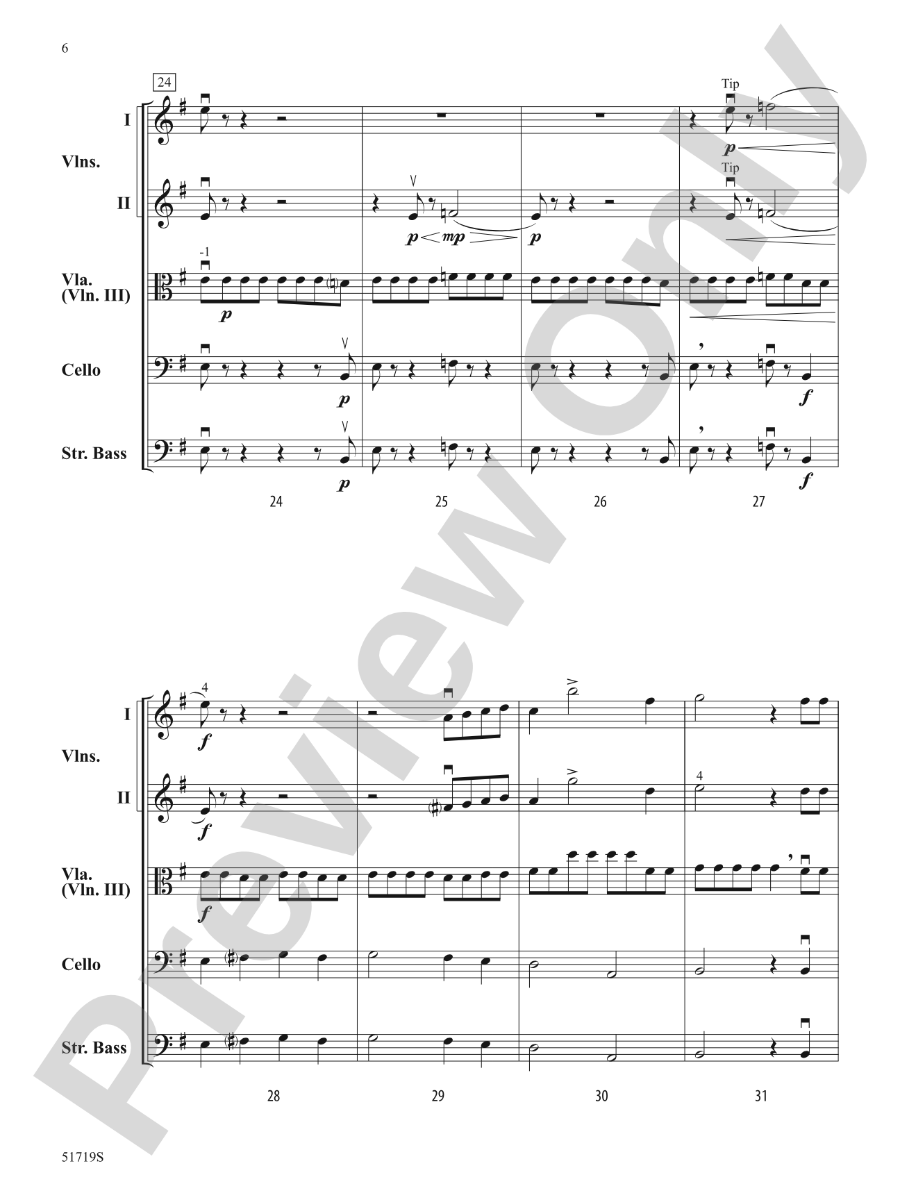 Fury of the Strings: String Orchestra Conductor Score & Parts