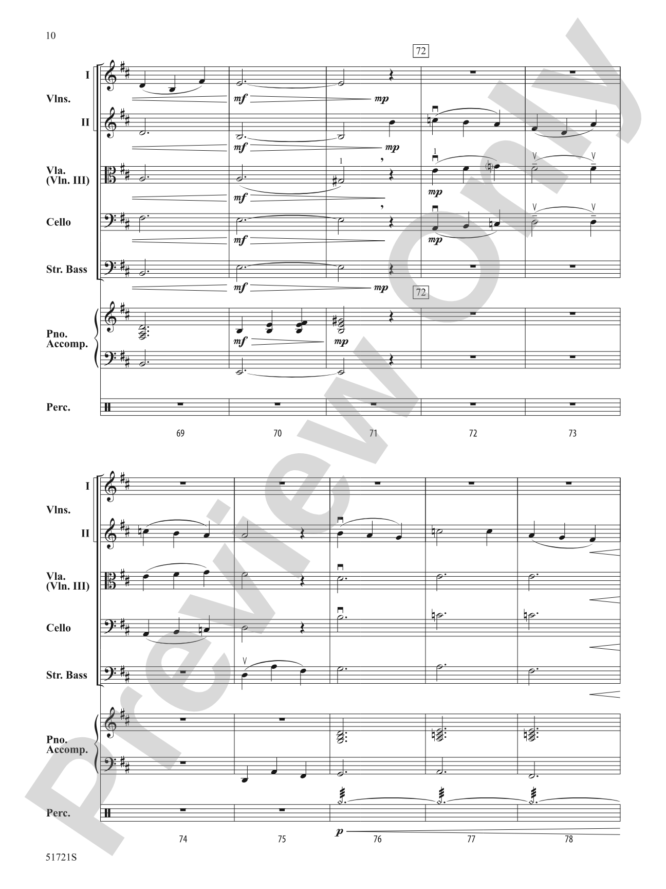 High Velocity: Flexible String Ensemble Score & Parts