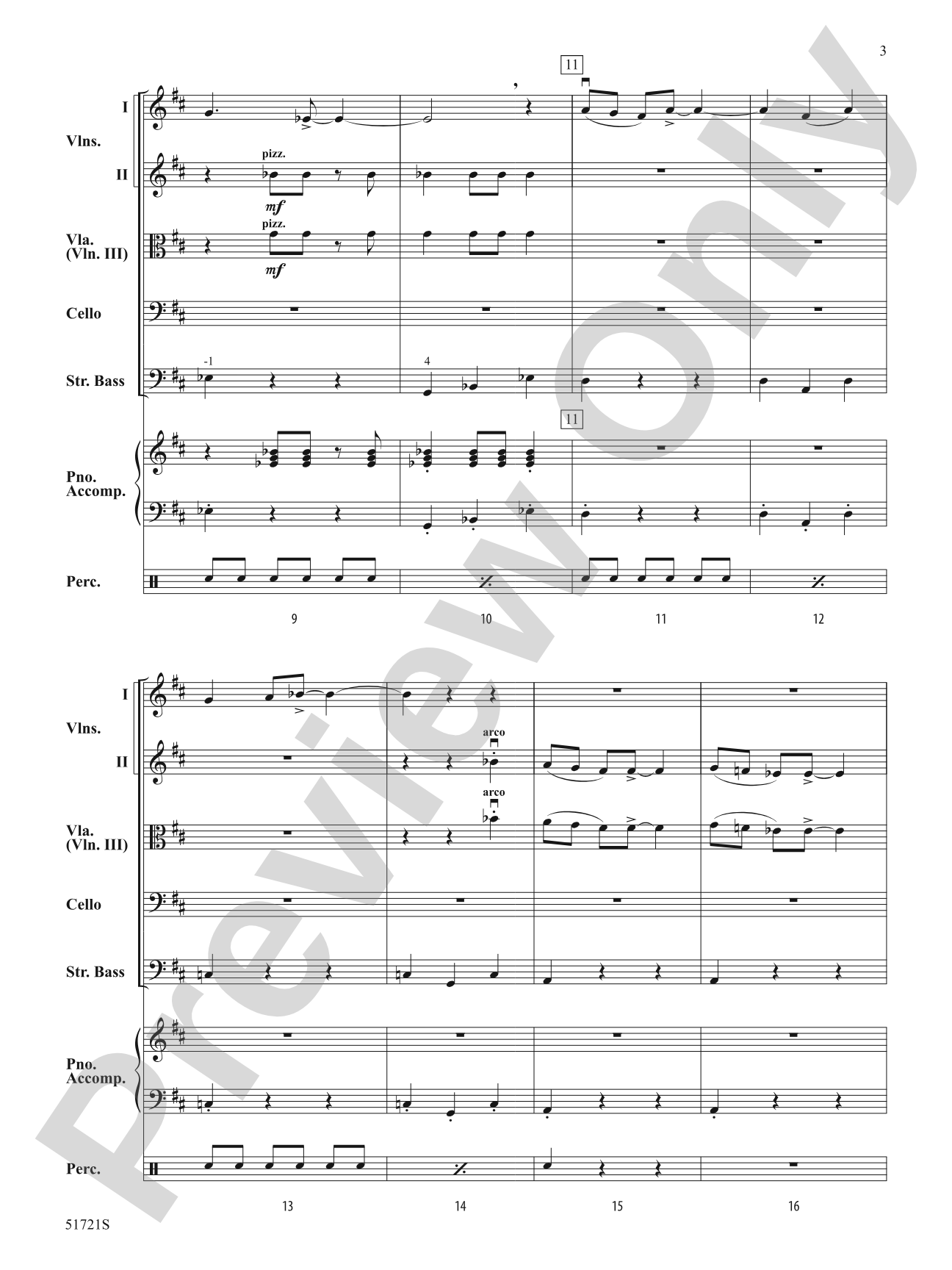 High Velocity: Flexible String Ensemble Score & Parts