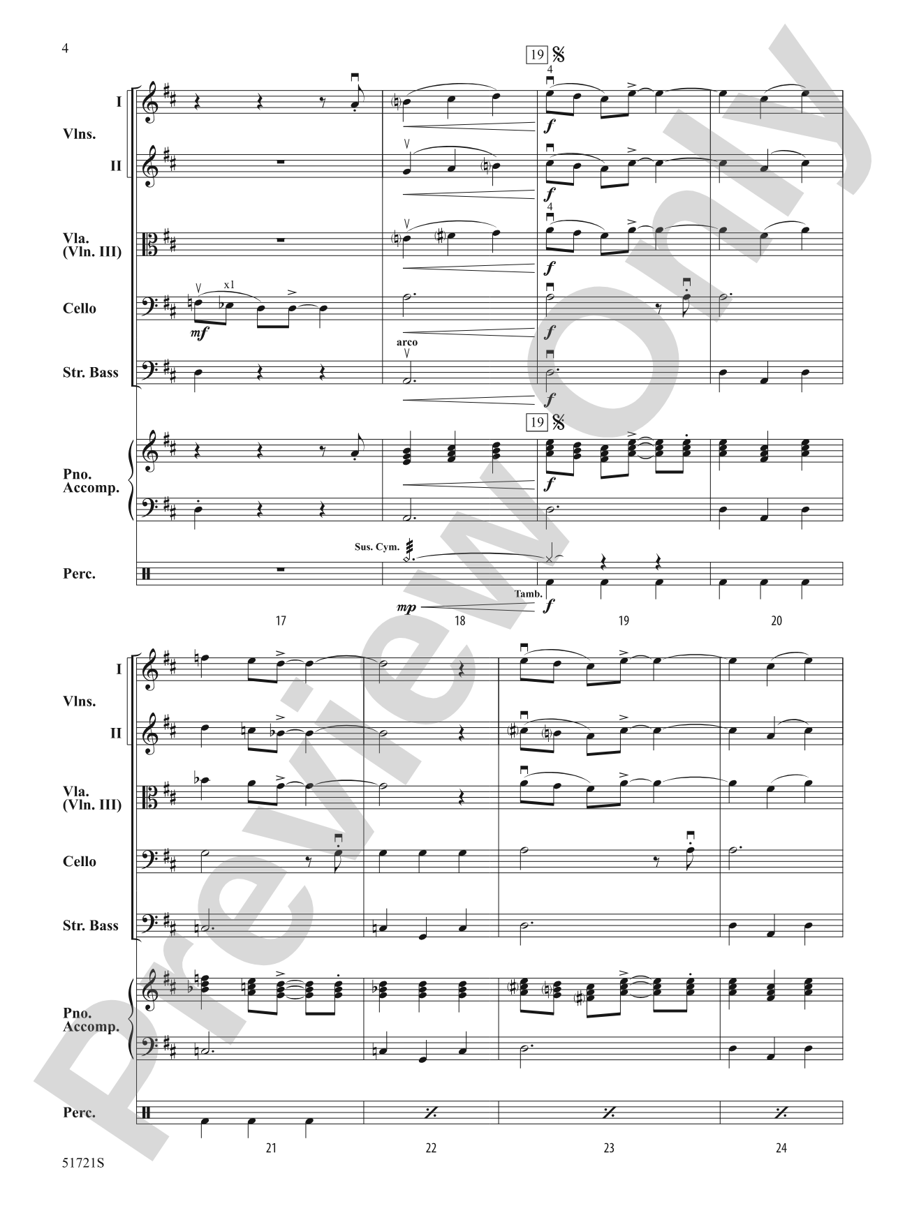 High Velocity: Flexible String Ensemble Score & Parts
