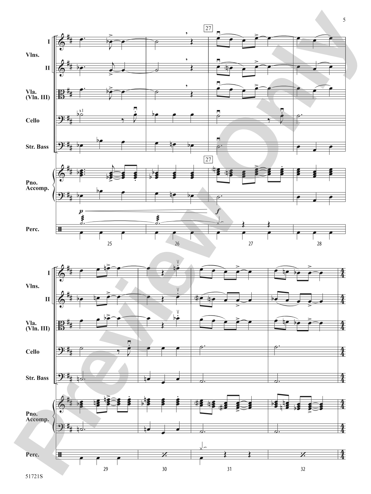 High Velocity: Flexible String Ensemble Score & Parts