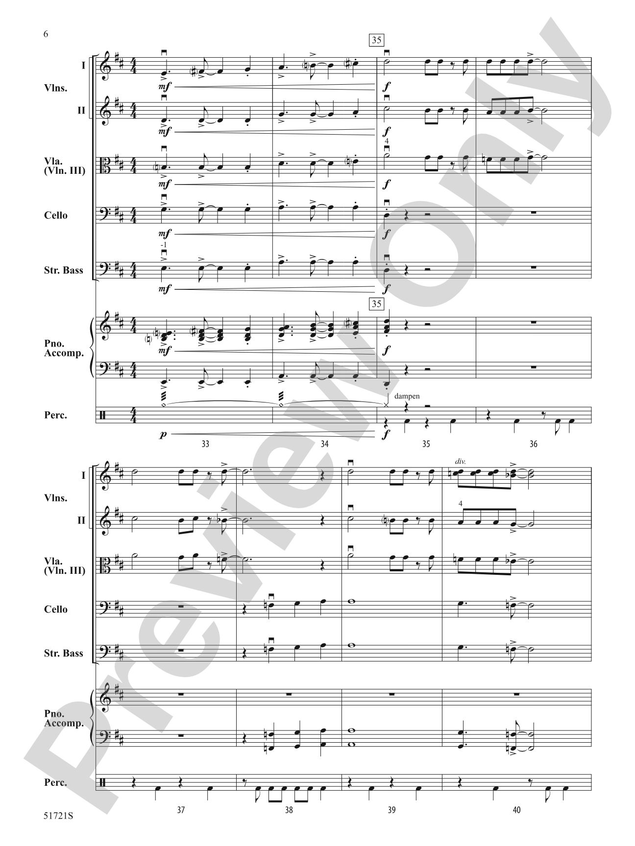 High Velocity: Flexible String Ensemble Score & Parts