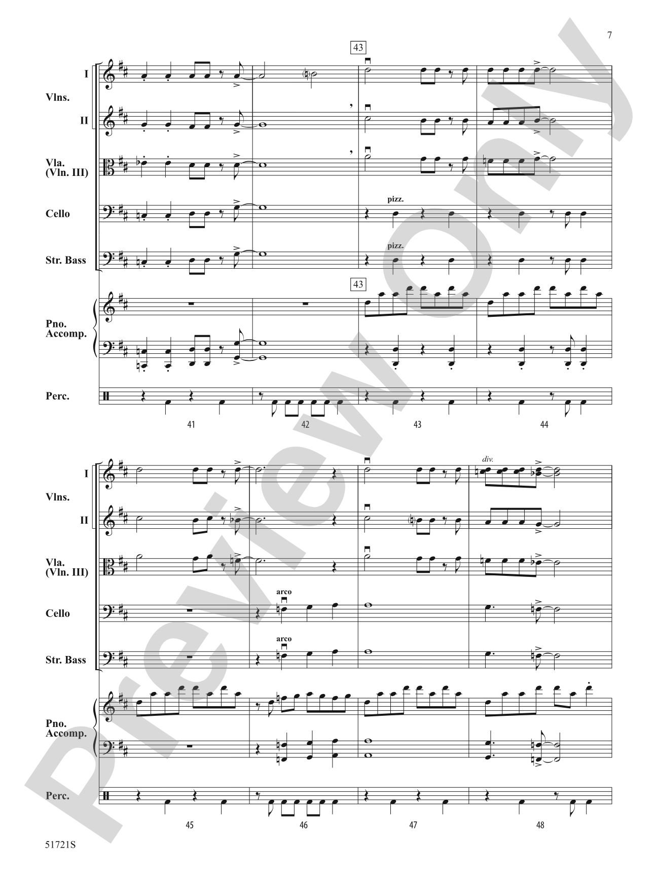 High Velocity: Flexible String Ensemble Score & Parts