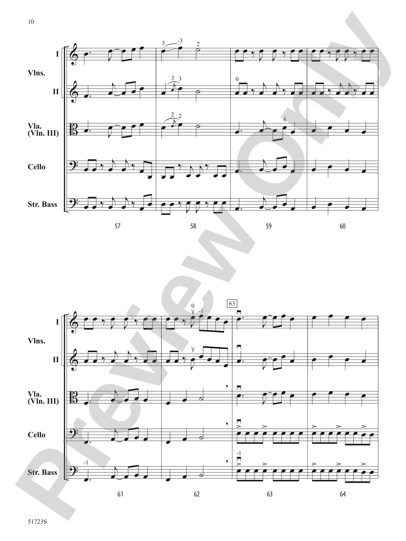 Dhyaana: String Orchestra Conductor Score & Parts