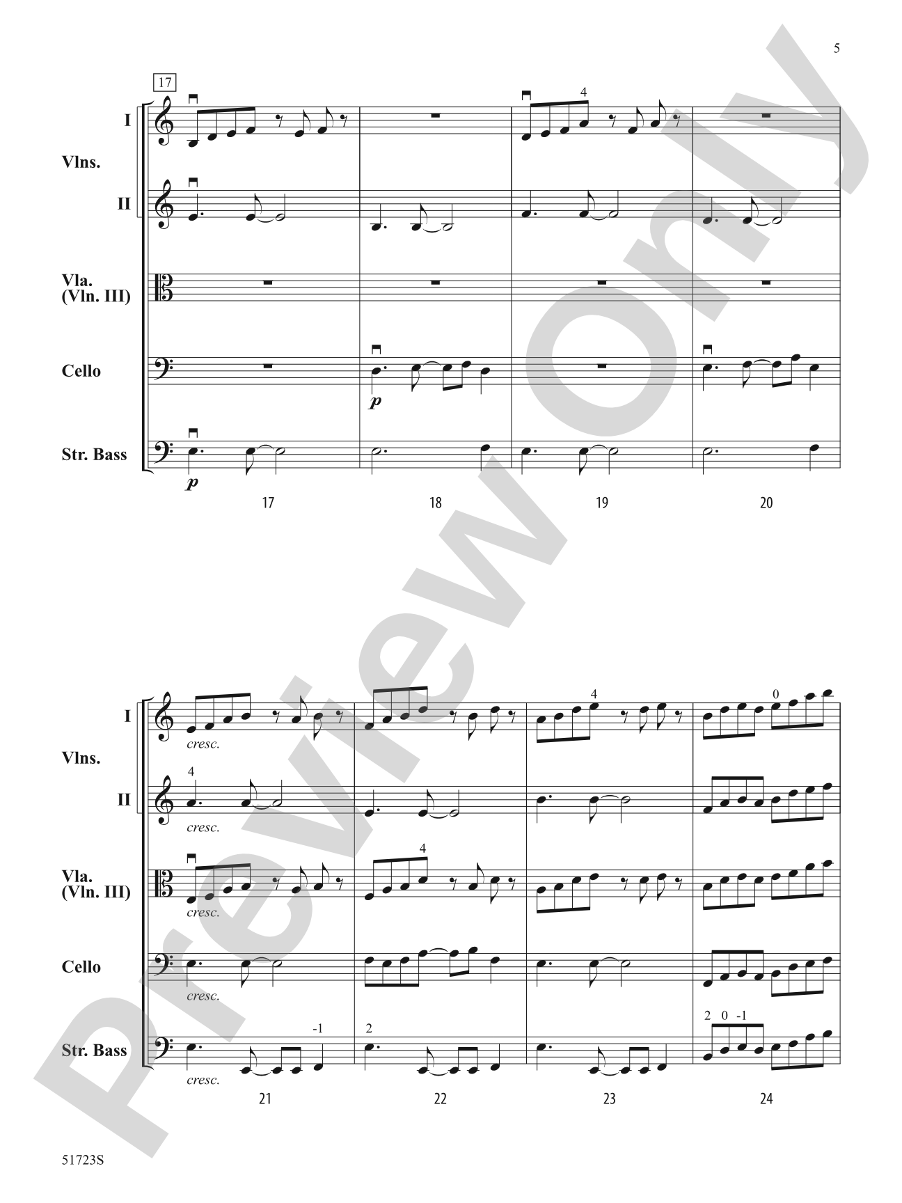 Dhyaana: String Orchestra Conductor Score & Parts