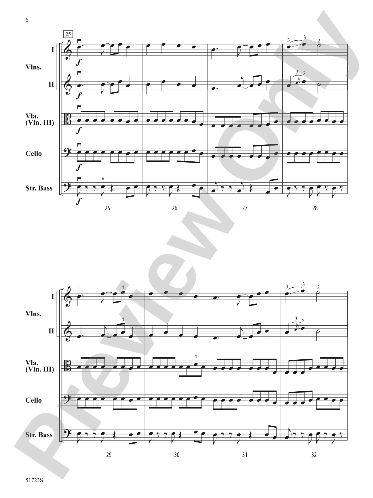Dhyaana: String Orchestra Conductor Score & Parts