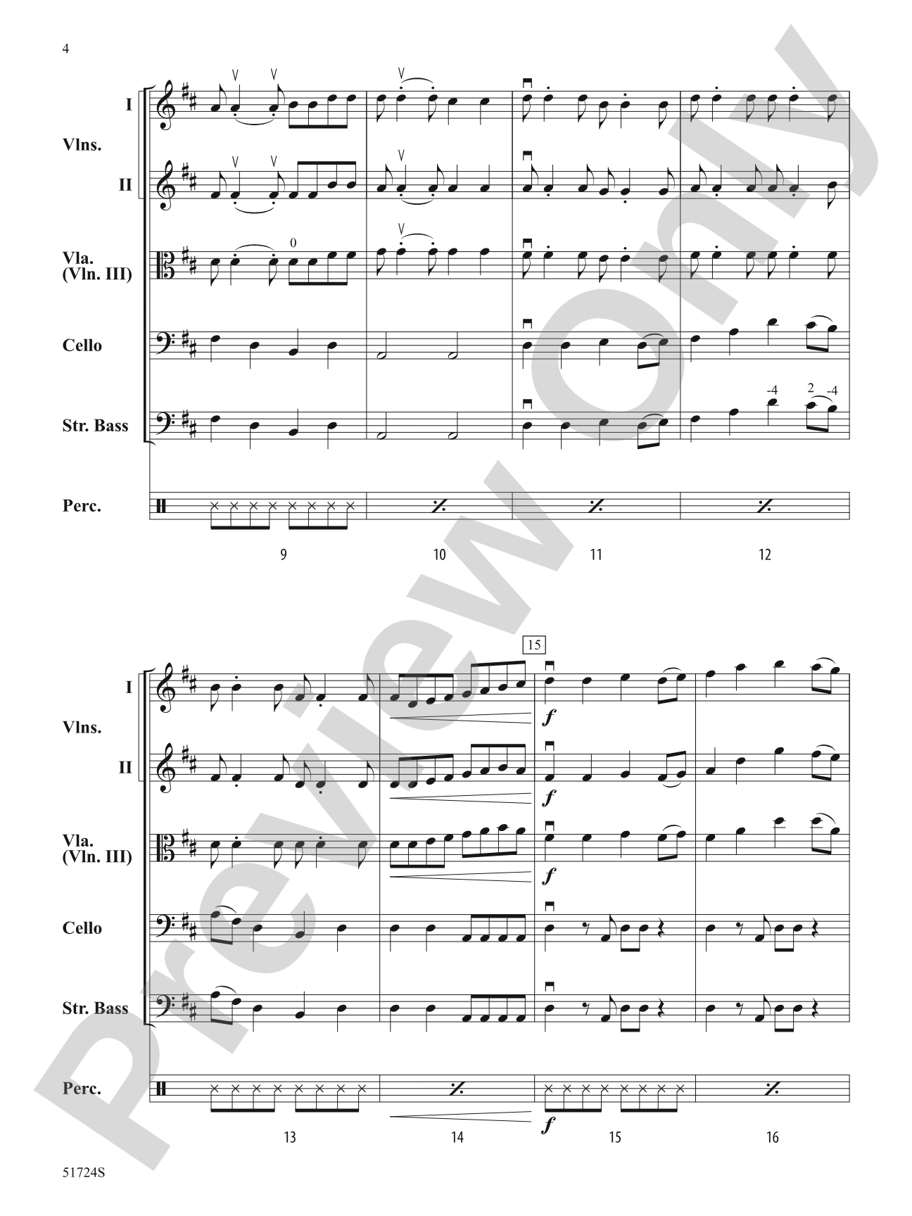 Winter Sleigh Ride: Score