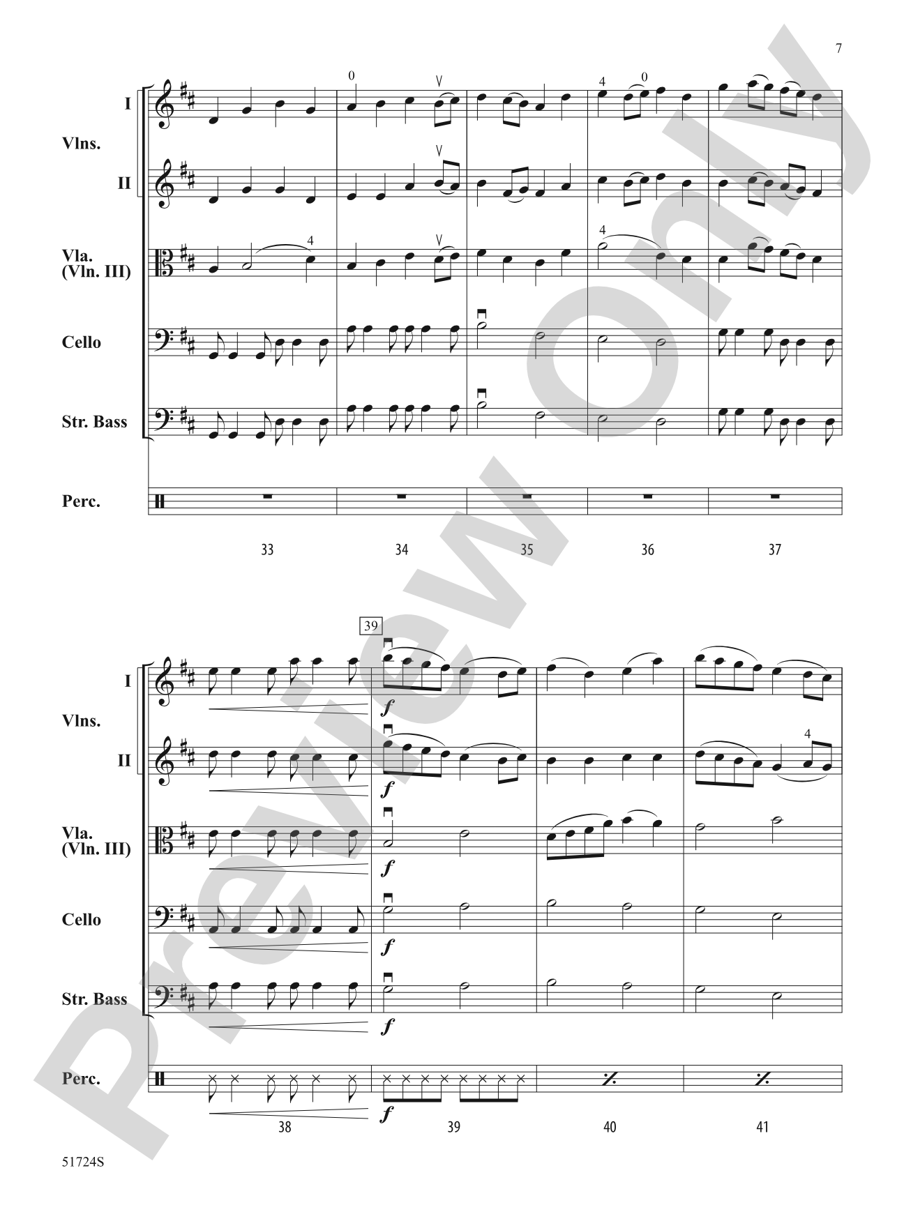 Winter Sleigh Ride: Score