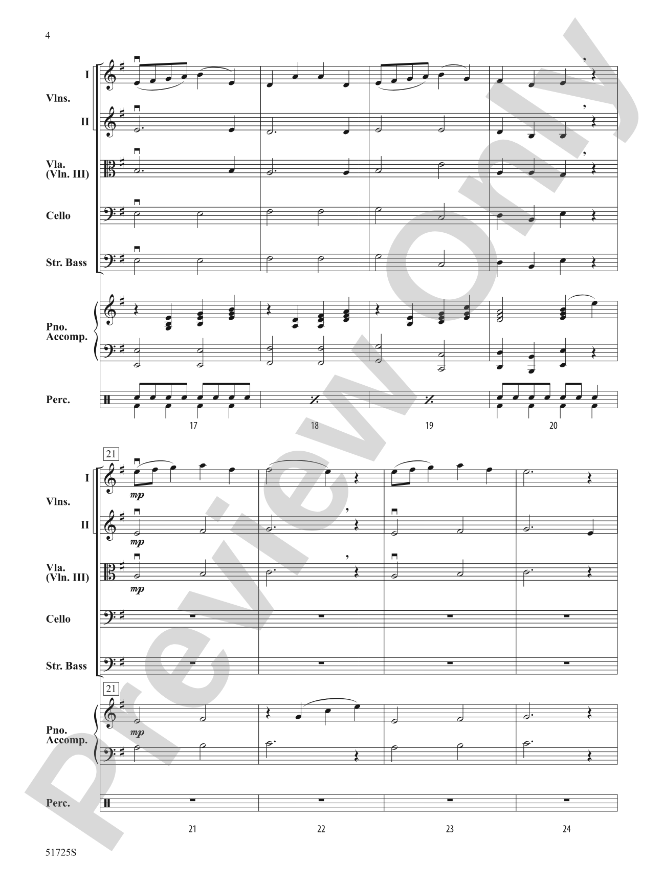 Carpathian Castle: String Orchestra Conductor Score & Parts