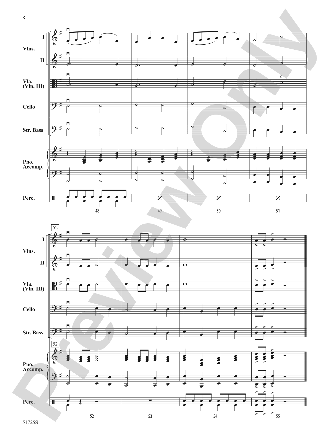 Carpathian Castle: String Orchestra Conductor Score & Parts