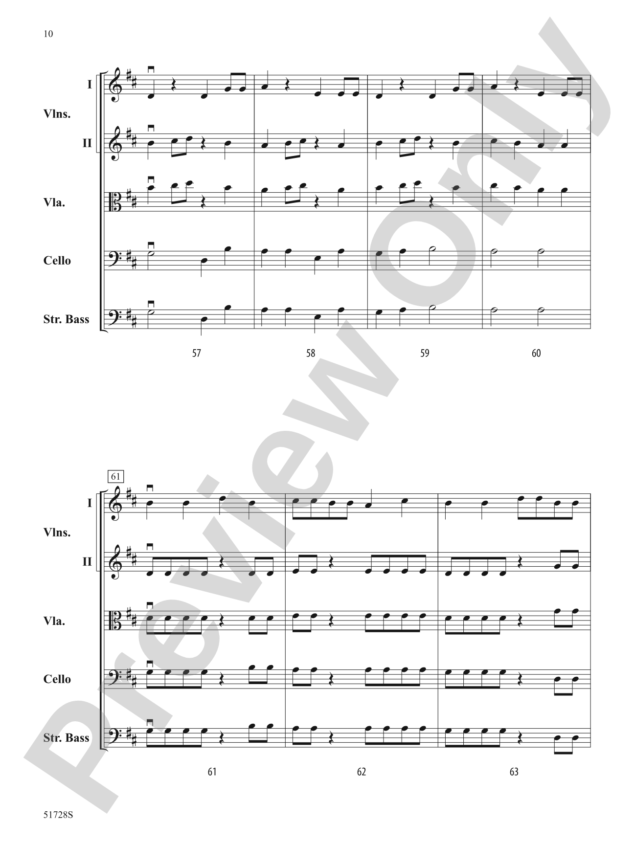 Radiance: Flexible String Ensemble Score & Parts