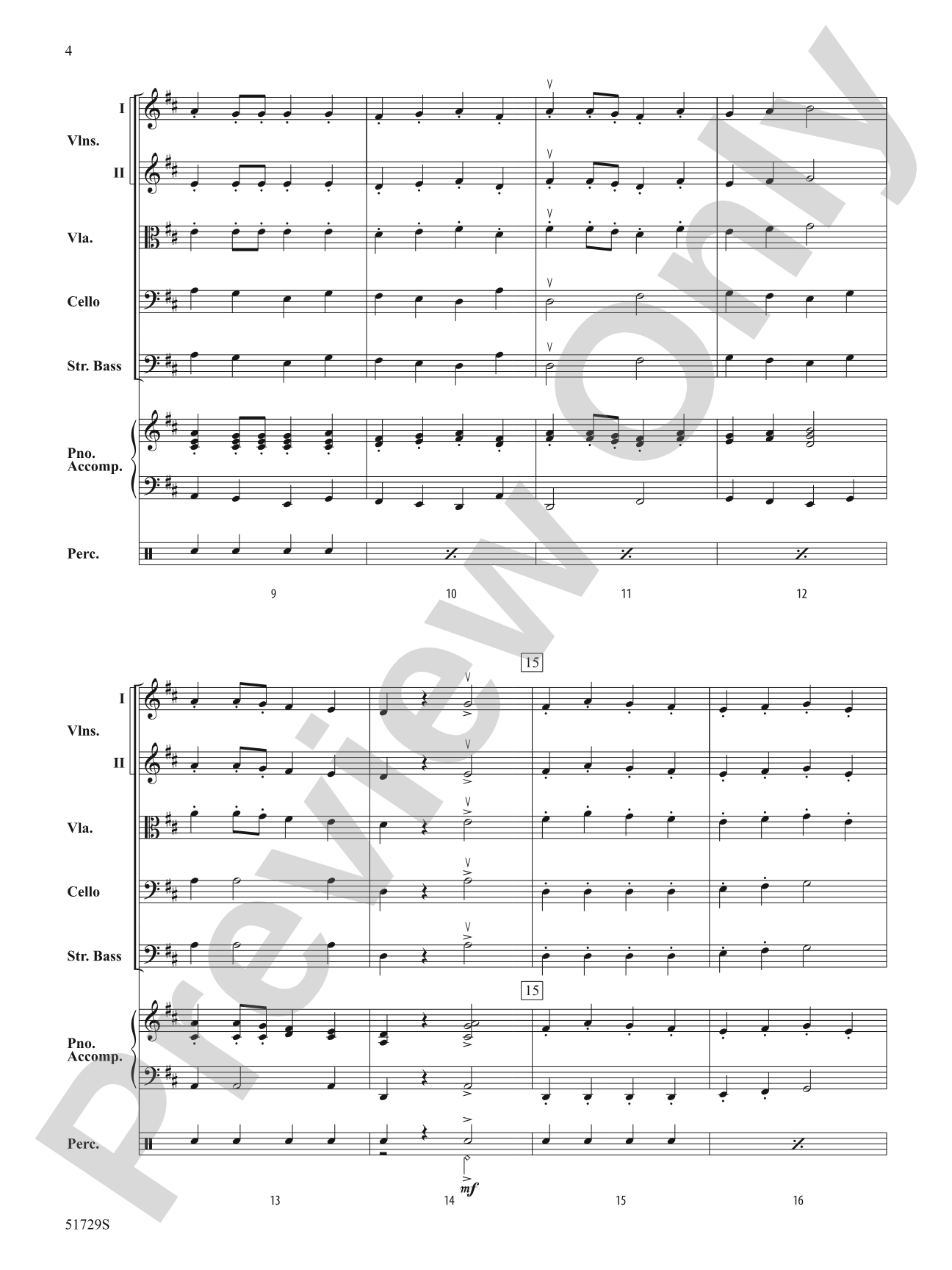 Honor the Brave: String Orchestra Conductor Score & Parts