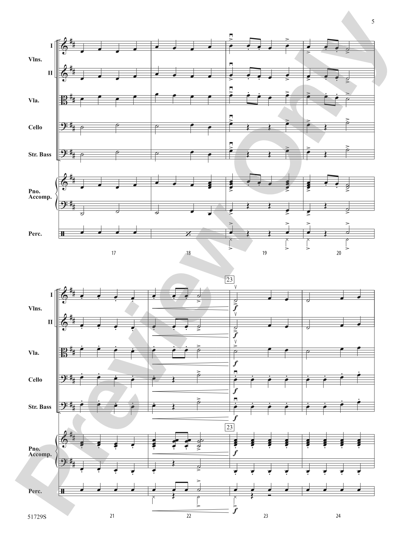 Honor the Brave: String Orchestra Conductor Score & Parts