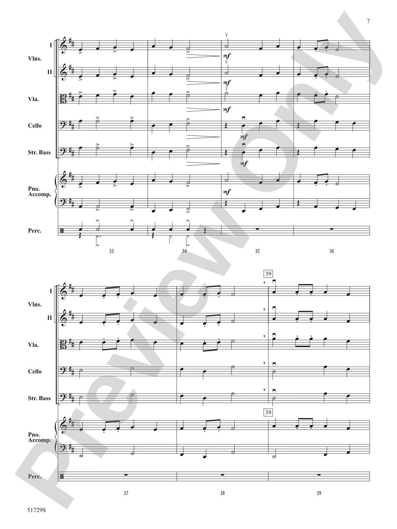 Honor the Brave: String Orchestra Conductor Score & Parts