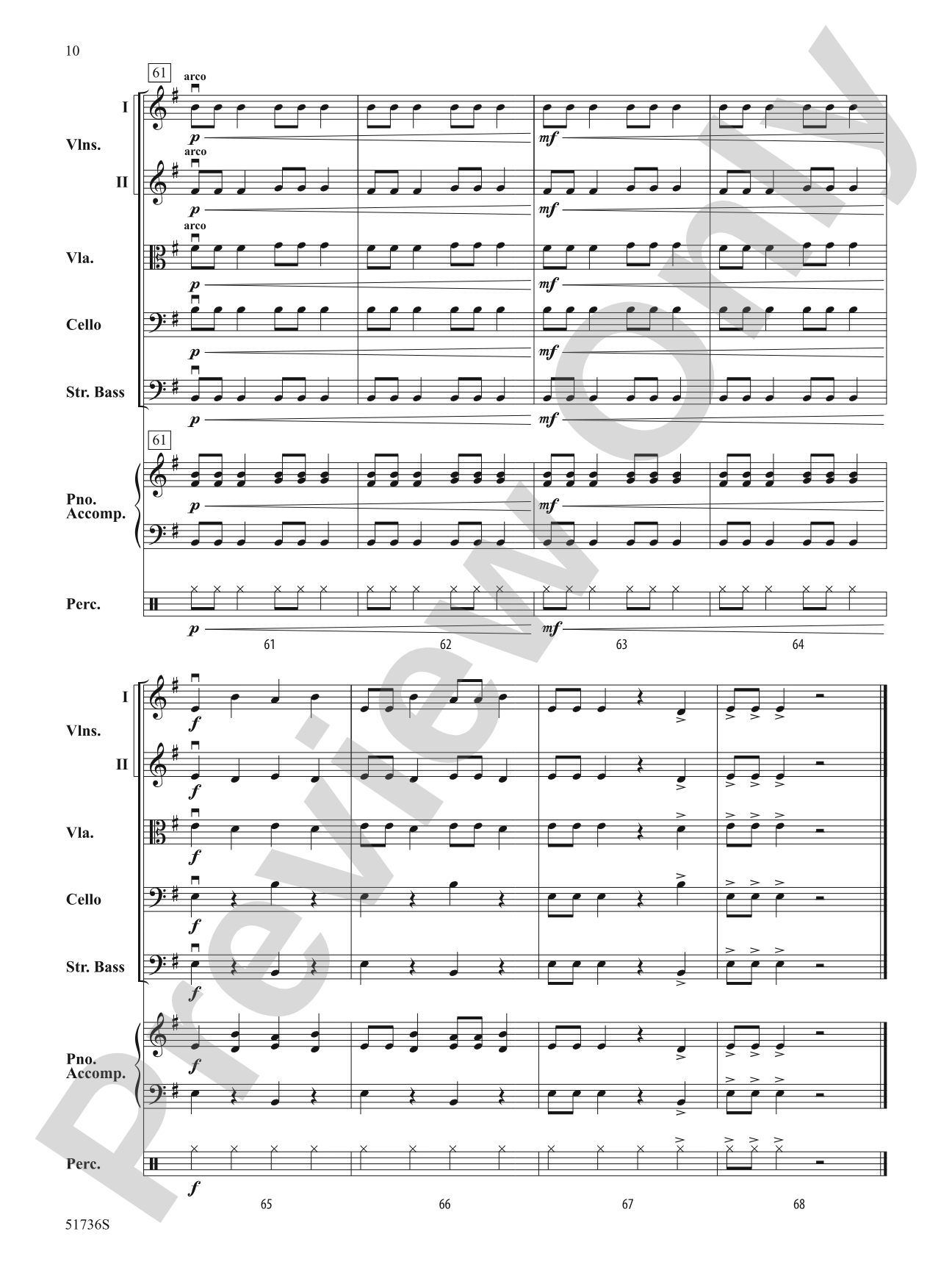 Ghosts and Goblins: String Orchestra Conductor Score & Parts