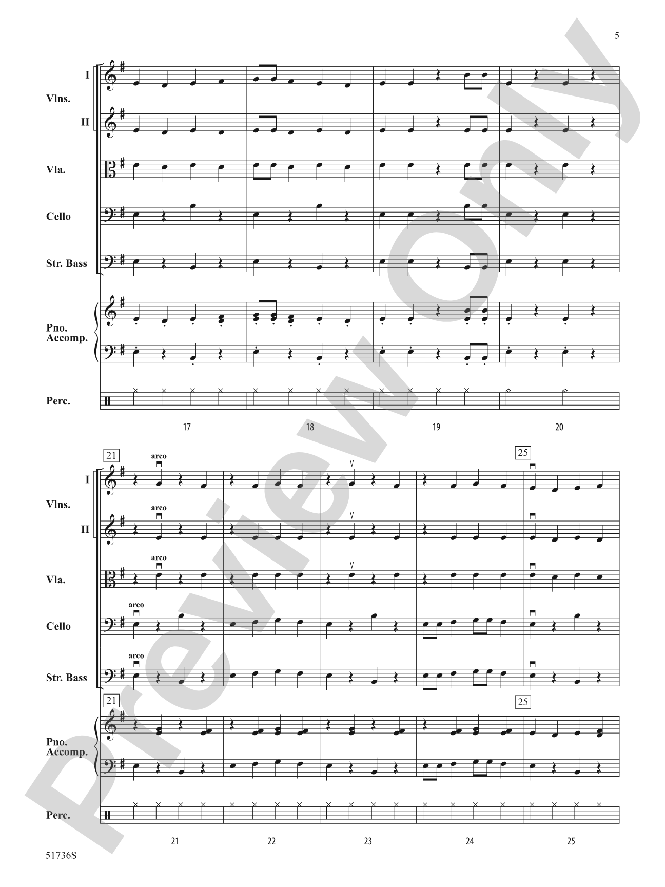 Ghosts and Goblins: String Orchestra Conductor Score & Parts
