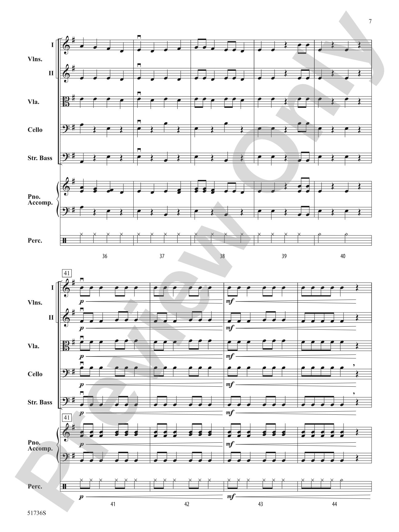 Ghosts and Goblins: String Orchestra Conductor Score & Parts