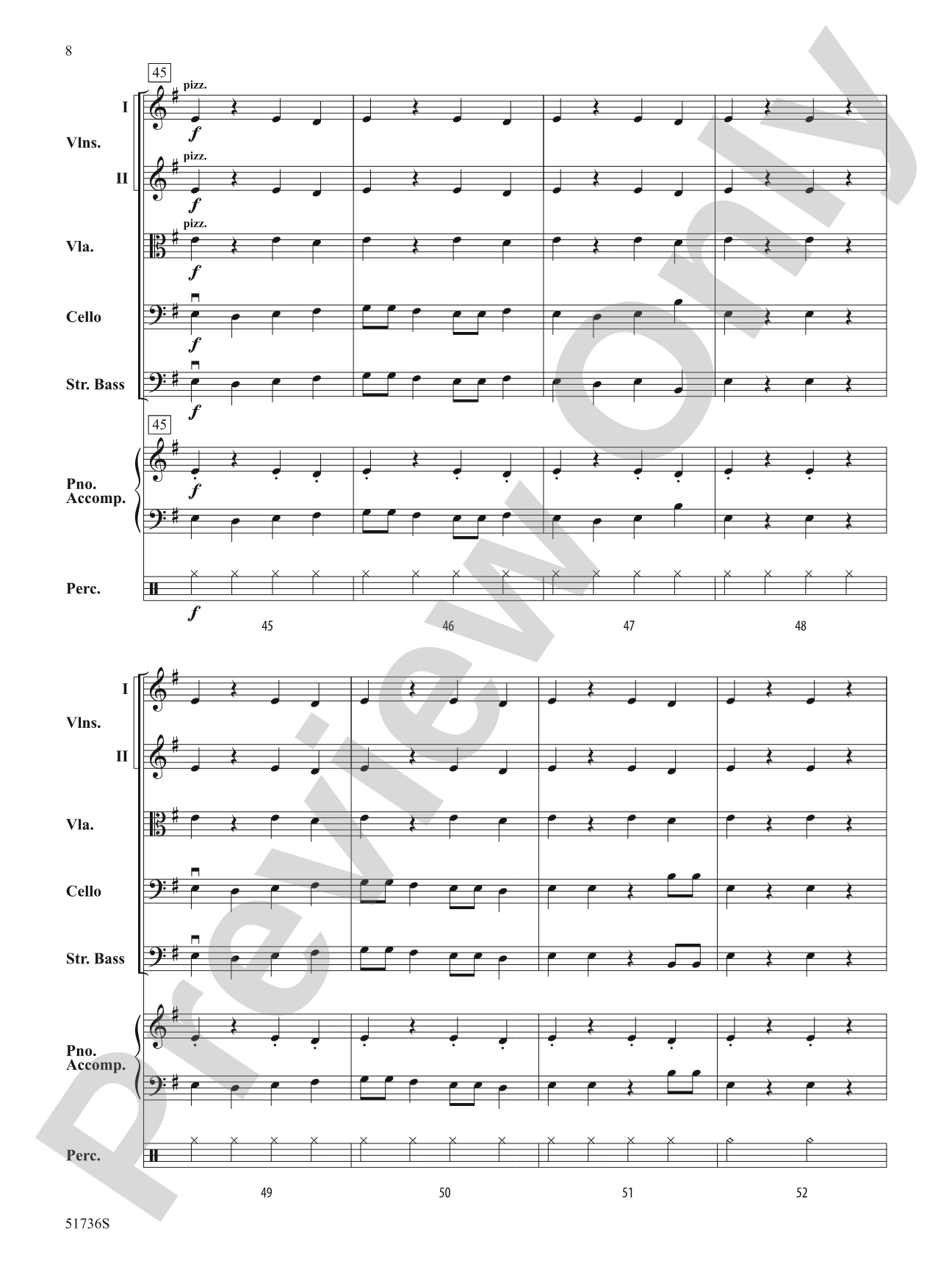 Ghosts and Goblins: String Orchestra Conductor Score & Parts