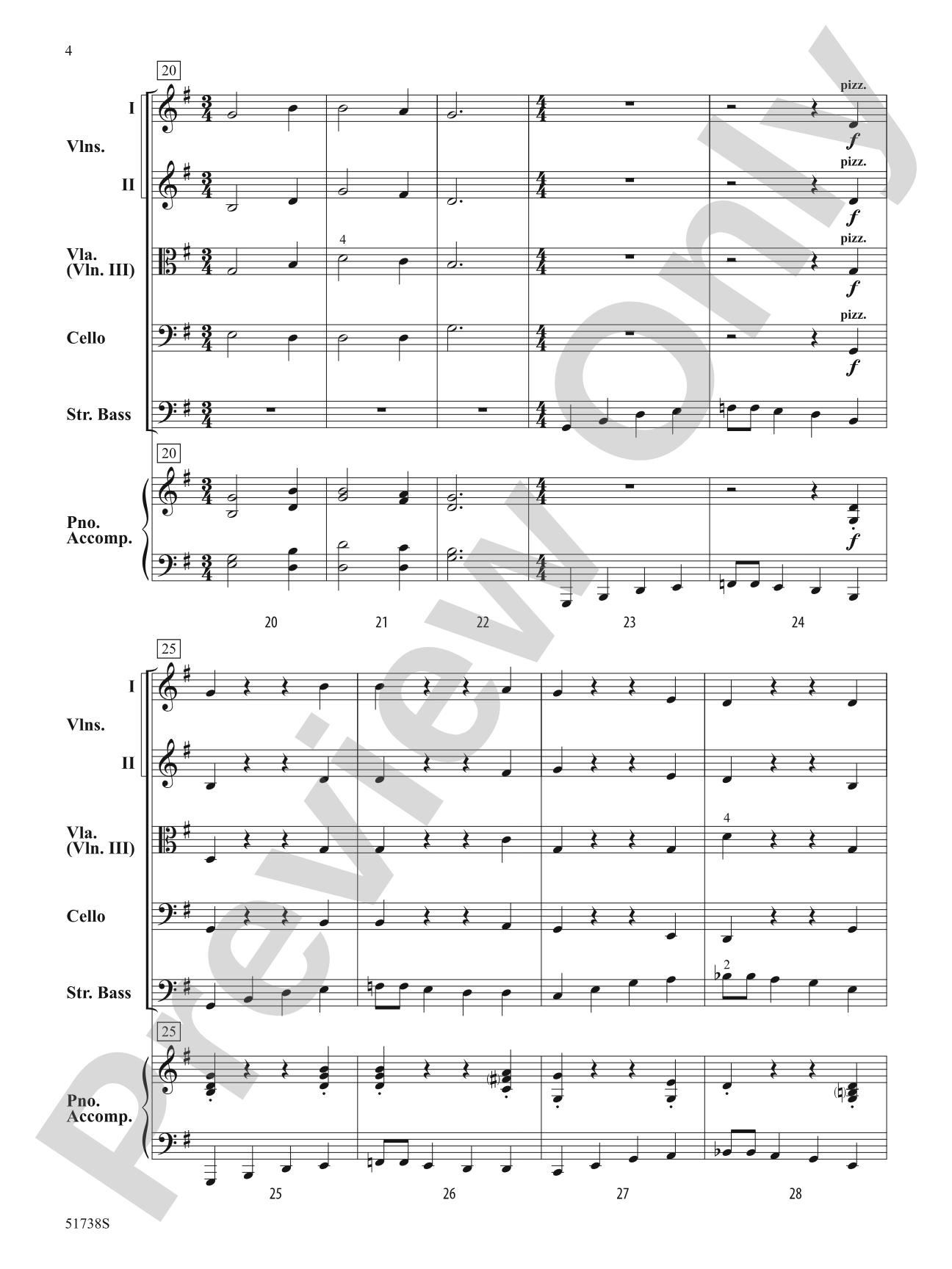 Amazing Bass: String Orchestra Conductor Score & Parts