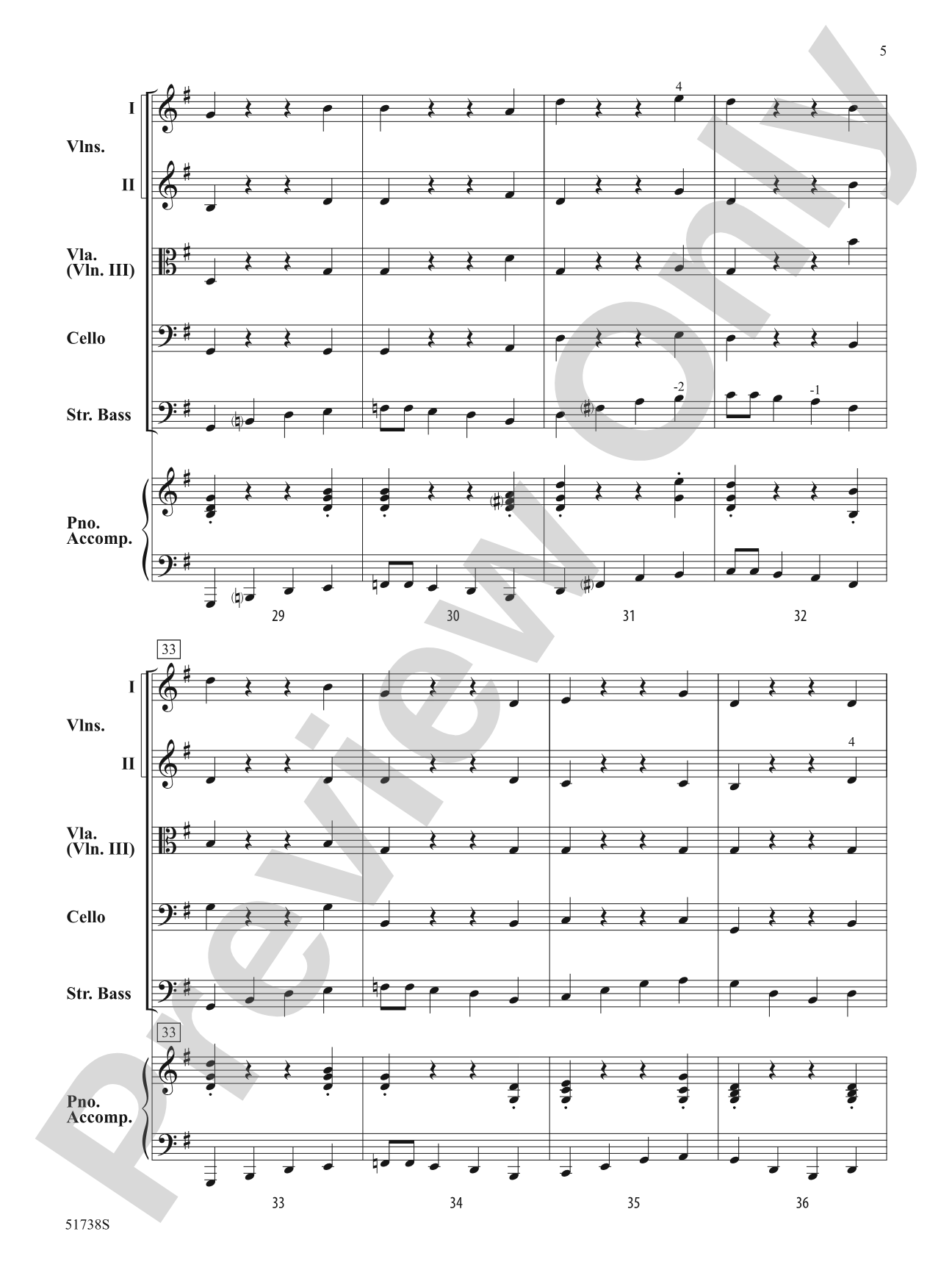 Amazing Bass: String Orchestra Conductor Score & Parts