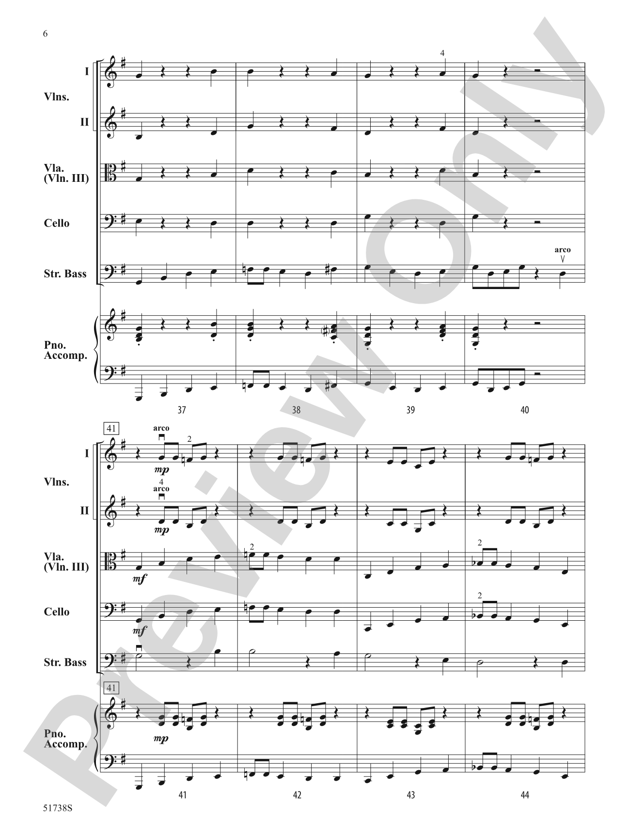 Amazing Bass: String Orchestra Conductor Score & Parts
