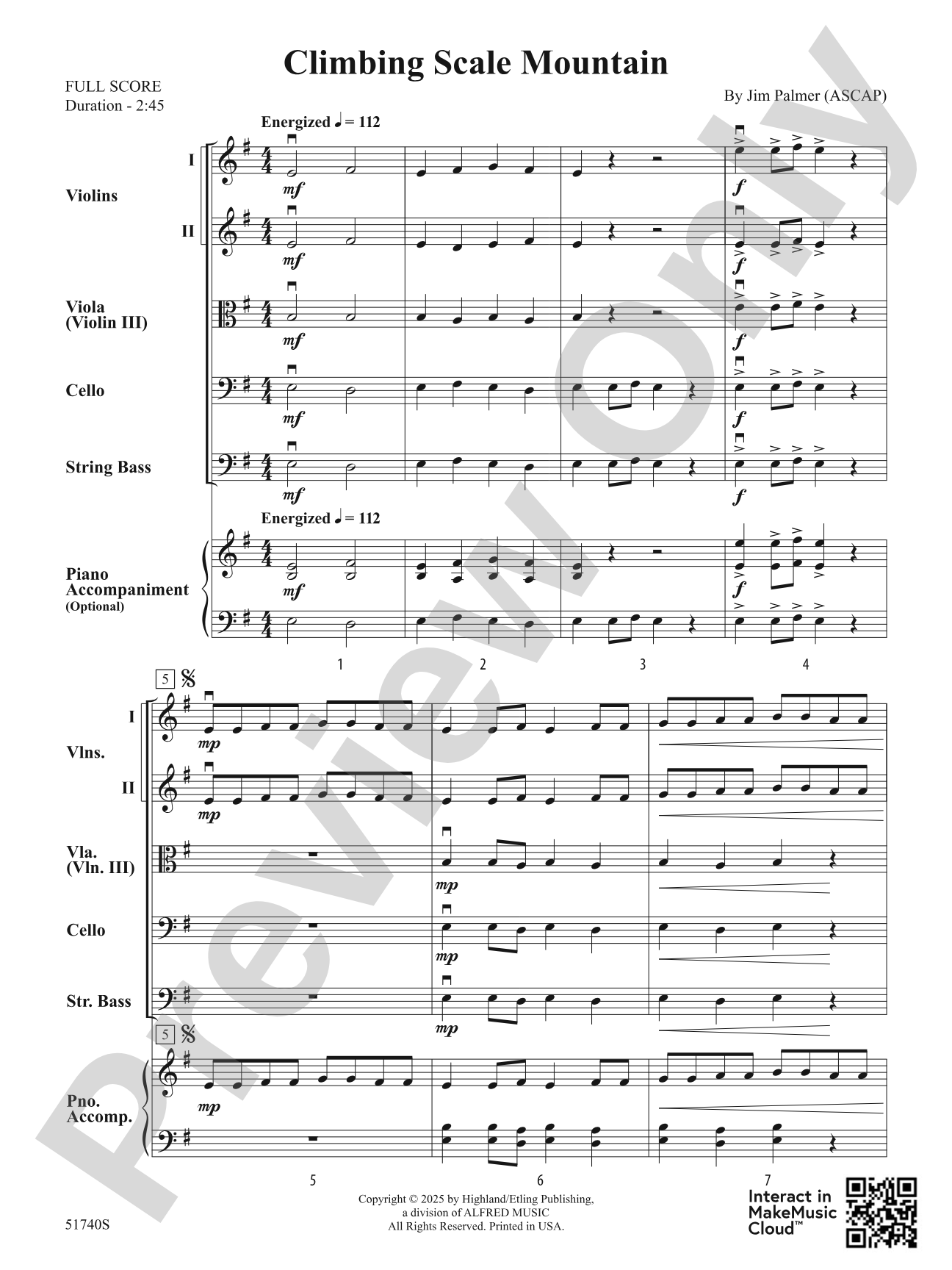 Climbing Scale Mountain: Score
