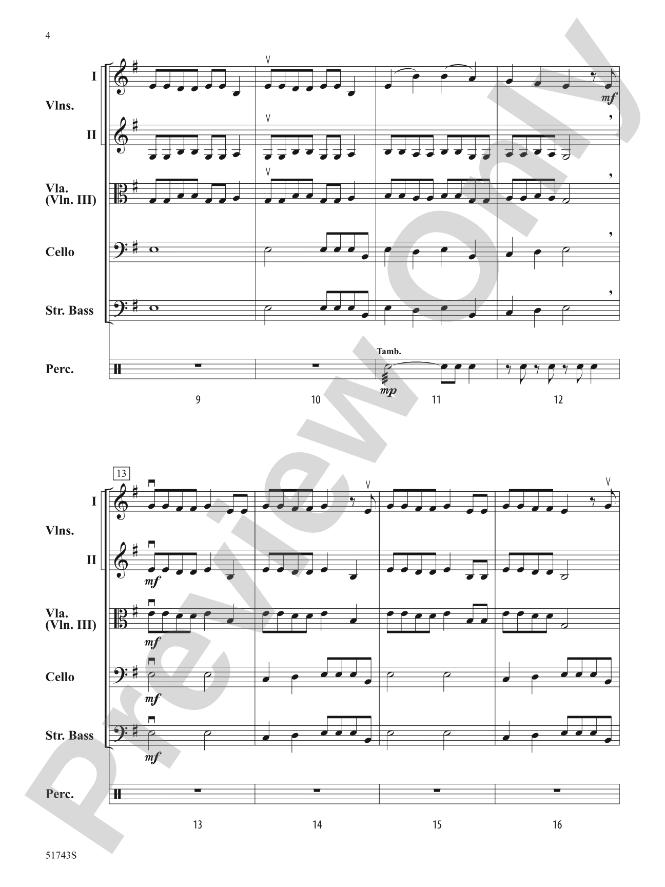 Soulful Tidings: String Orchestra Conductor Score & Parts