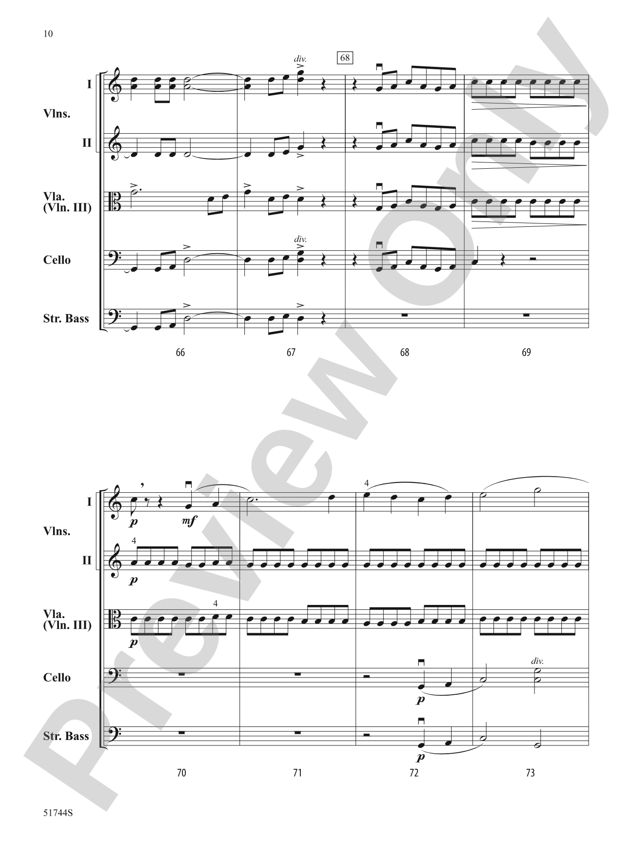 Foundation: String Orchestra Conductor Score & Parts