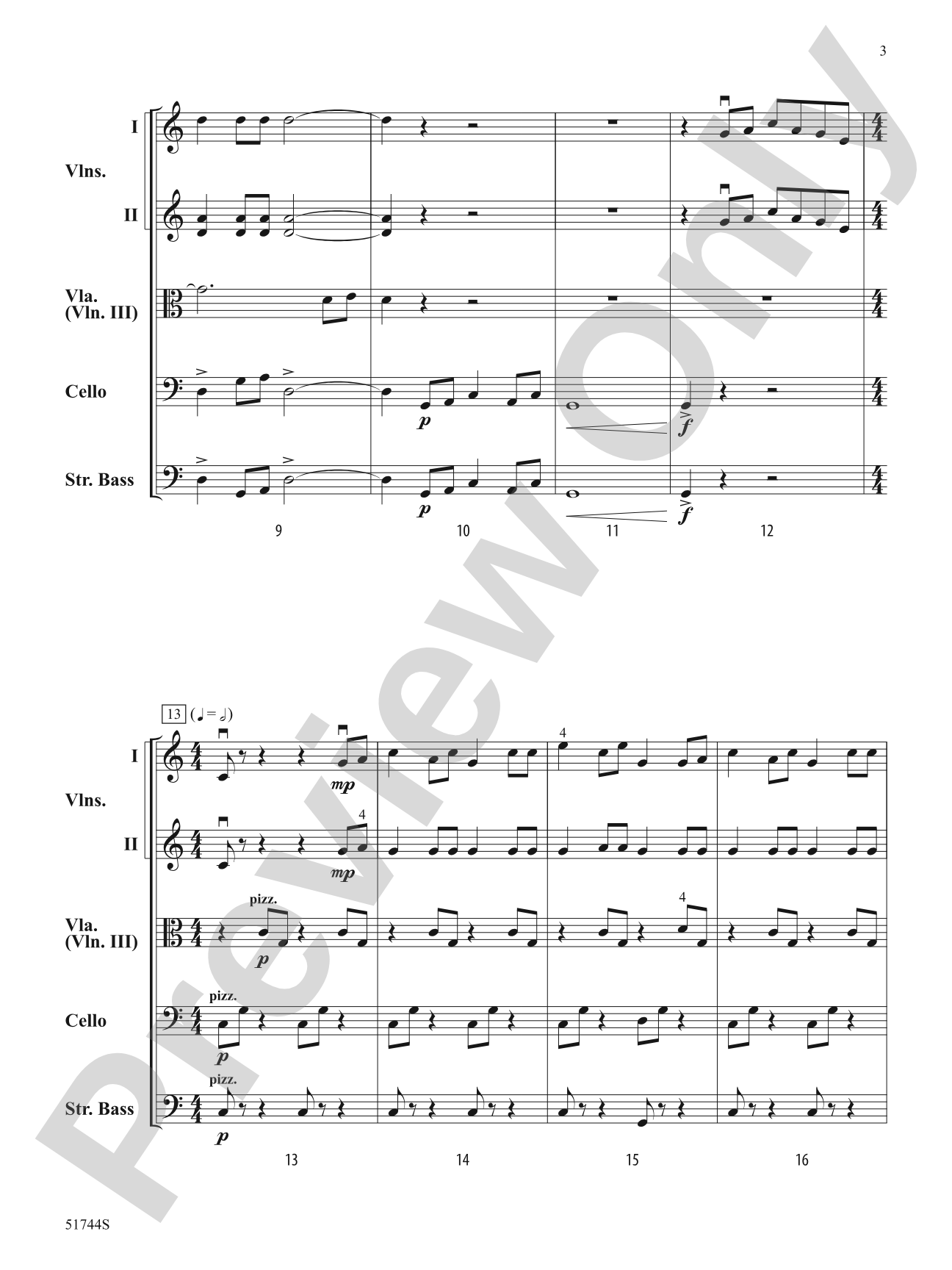 Foundation: String Orchestra Conductor Score & Parts