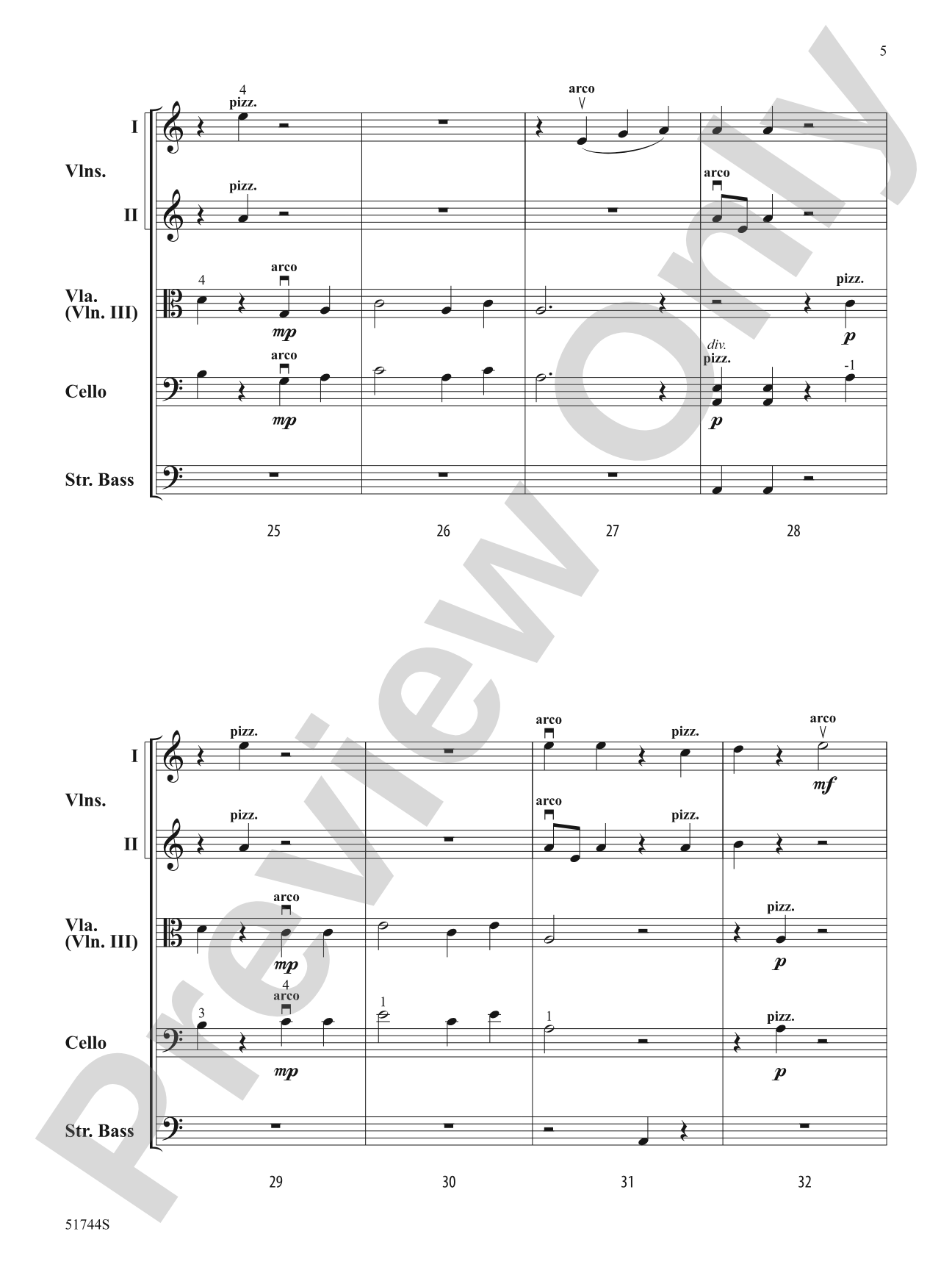 Foundation: String Orchestra Conductor Score & Parts
