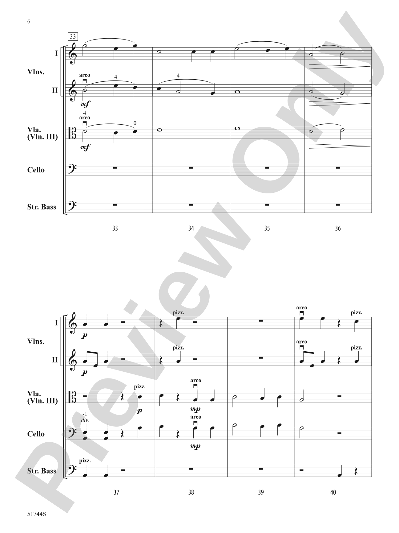 Foundation: String Orchestra Conductor Score & Parts