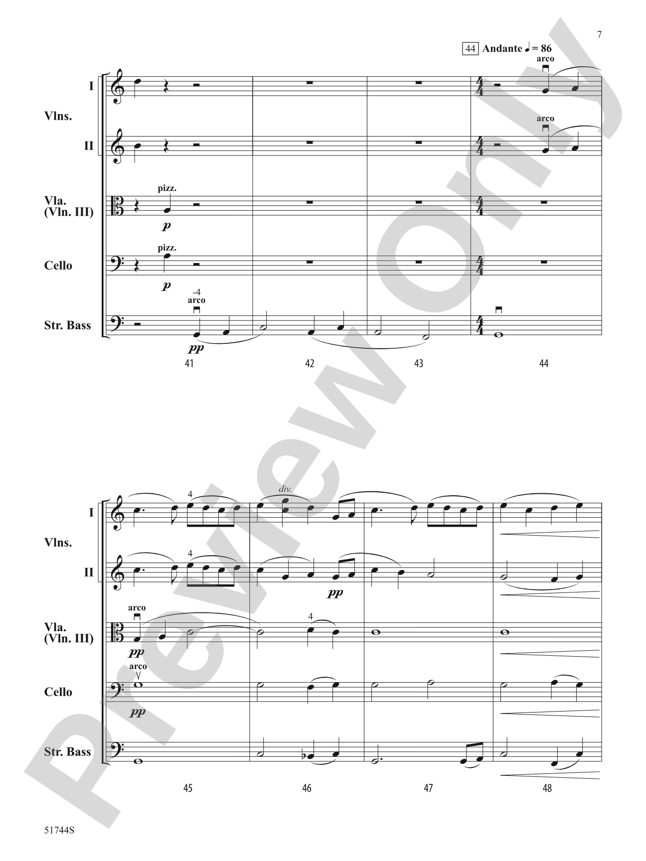 Foundation: String Orchestra Conductor Score & Parts