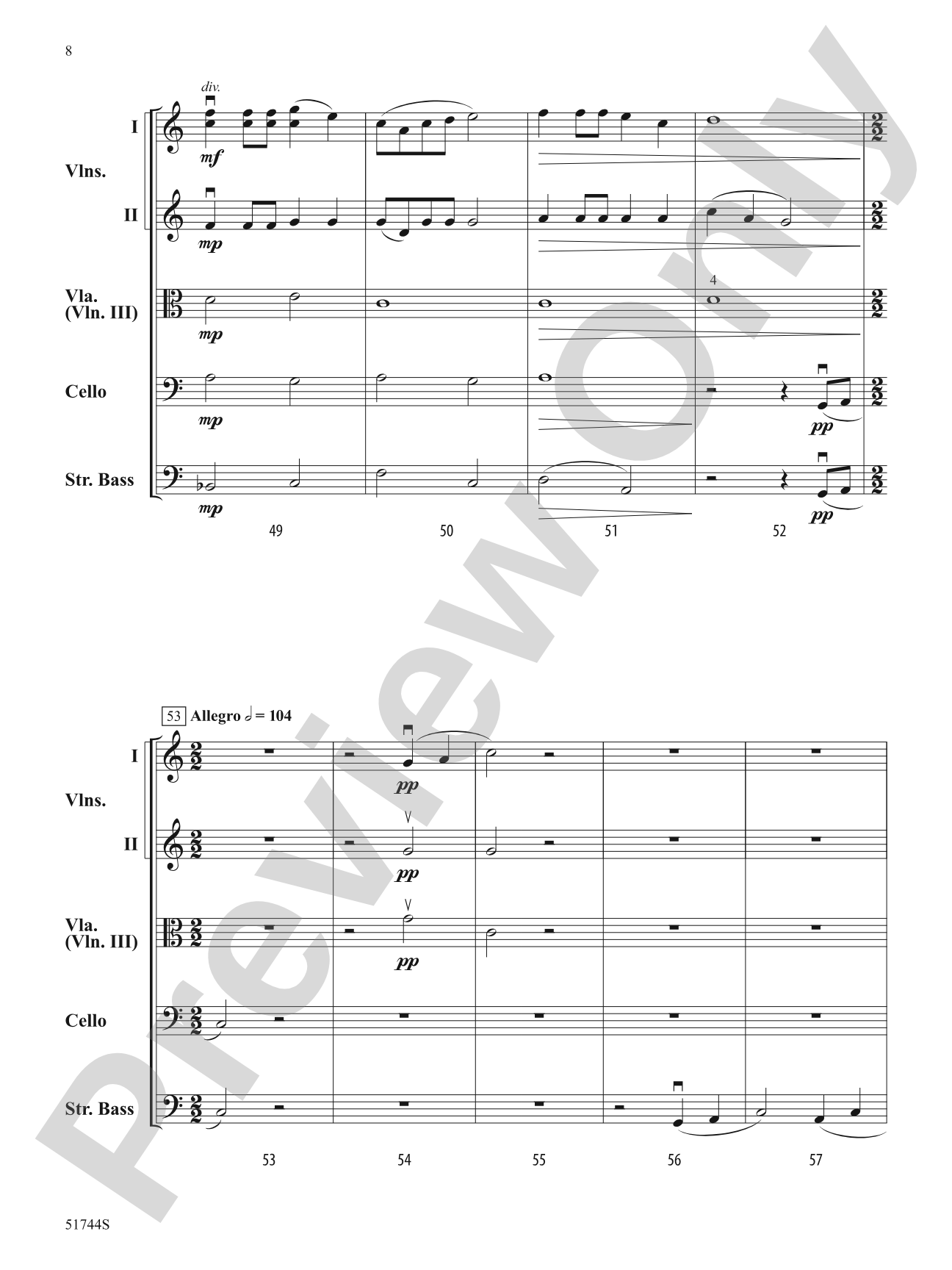 Foundation: String Orchestra Conductor Score & Parts