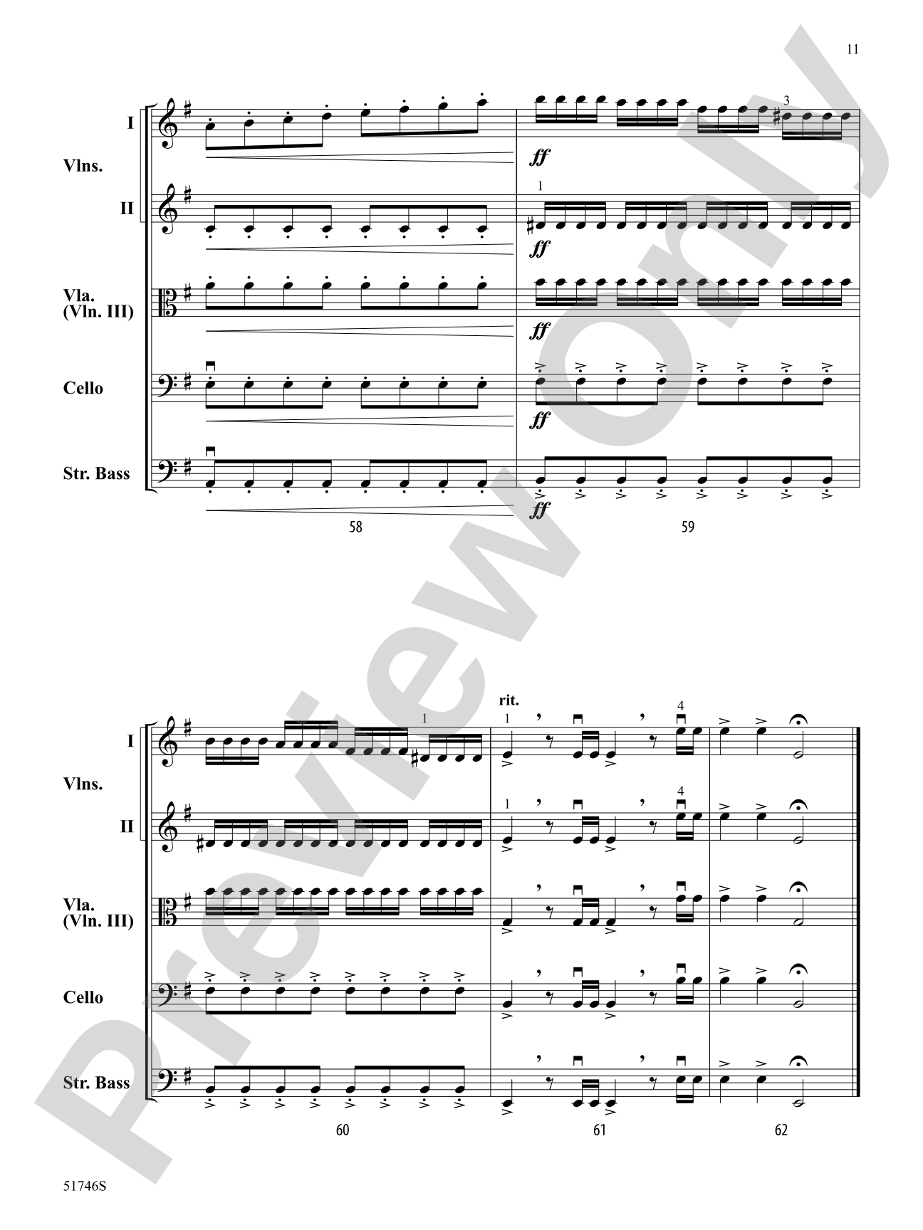 Frostbite: Flexible String Ensemble Score & Parts