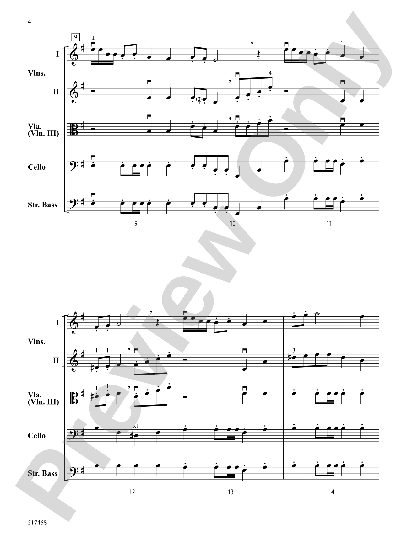 Frostbite: Flexible String Ensemble Score & Parts