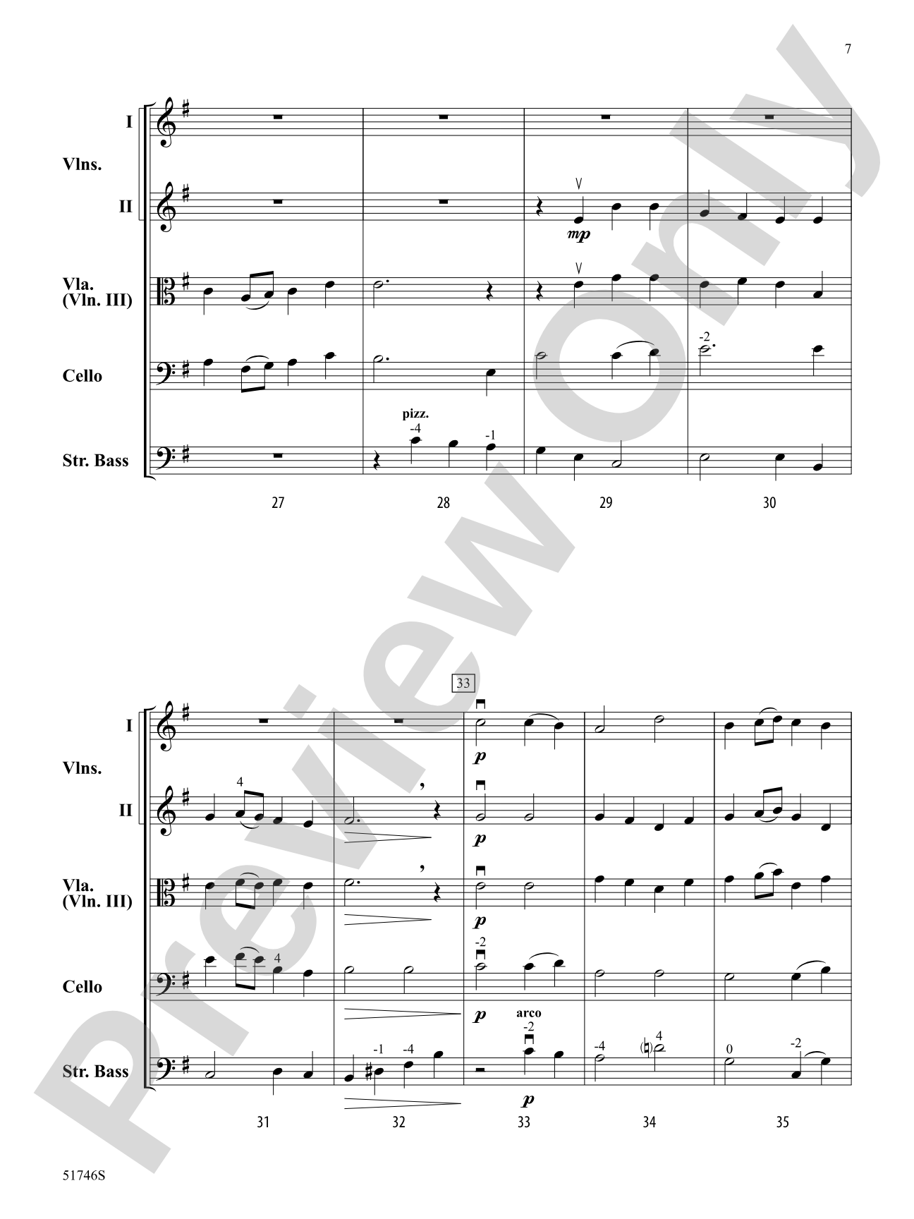 Frostbite: Flexible String Ensemble Score & Parts