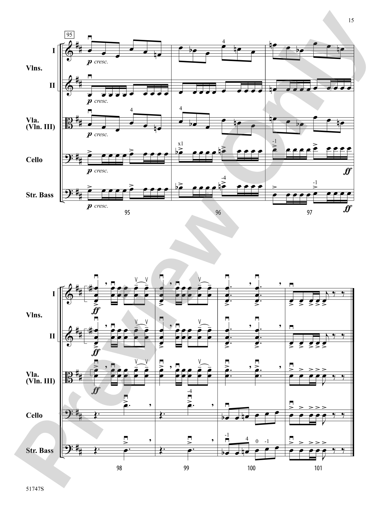 Echoes of Valor: String Orchestra Conductor Score & Parts