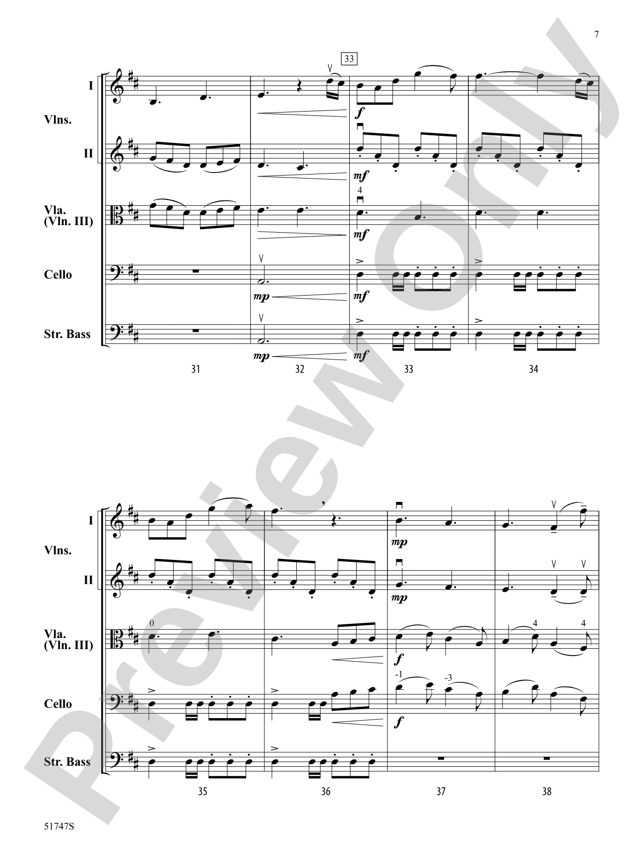 Echoes of Valor: String Orchestra Conductor Score & Parts