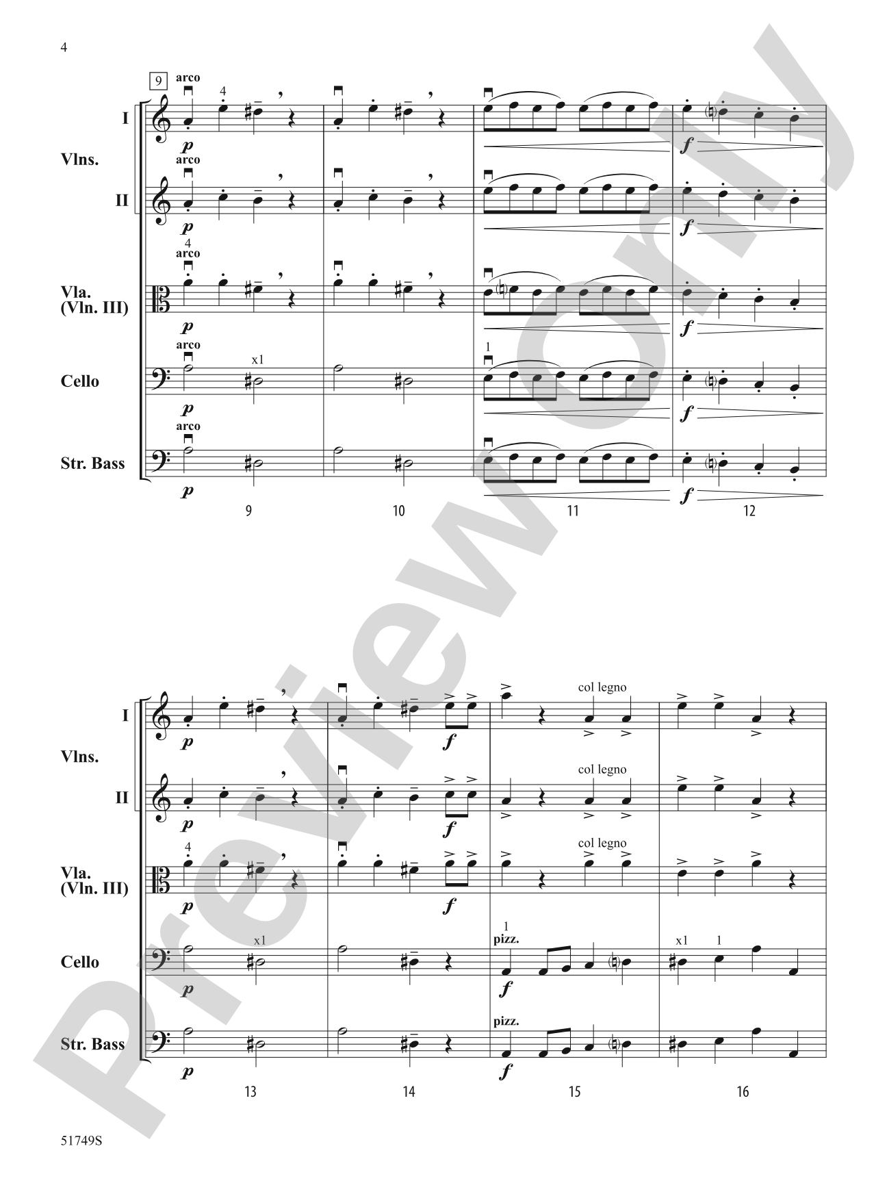 Spiders!: String Orchestra Conductor Score & Parts